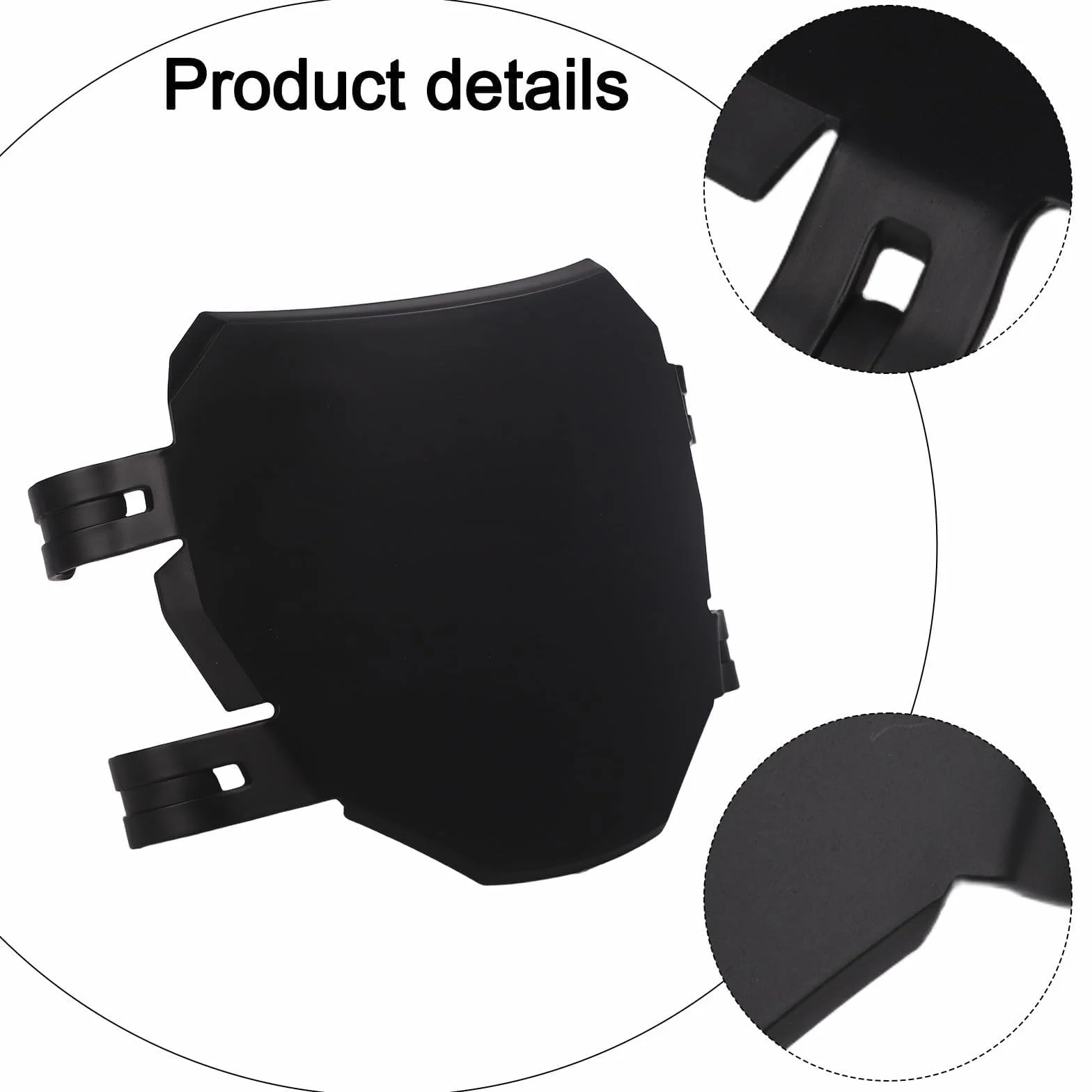 Elektryczna płyta przednia Dirt Bike PP Plastikowe akcesoria montażowe kompatybilne z Surron dla Light Bee X/S do TALARIA X3 MX3 MX4 Motocross Display Black, 223 x 170 x 69 mm