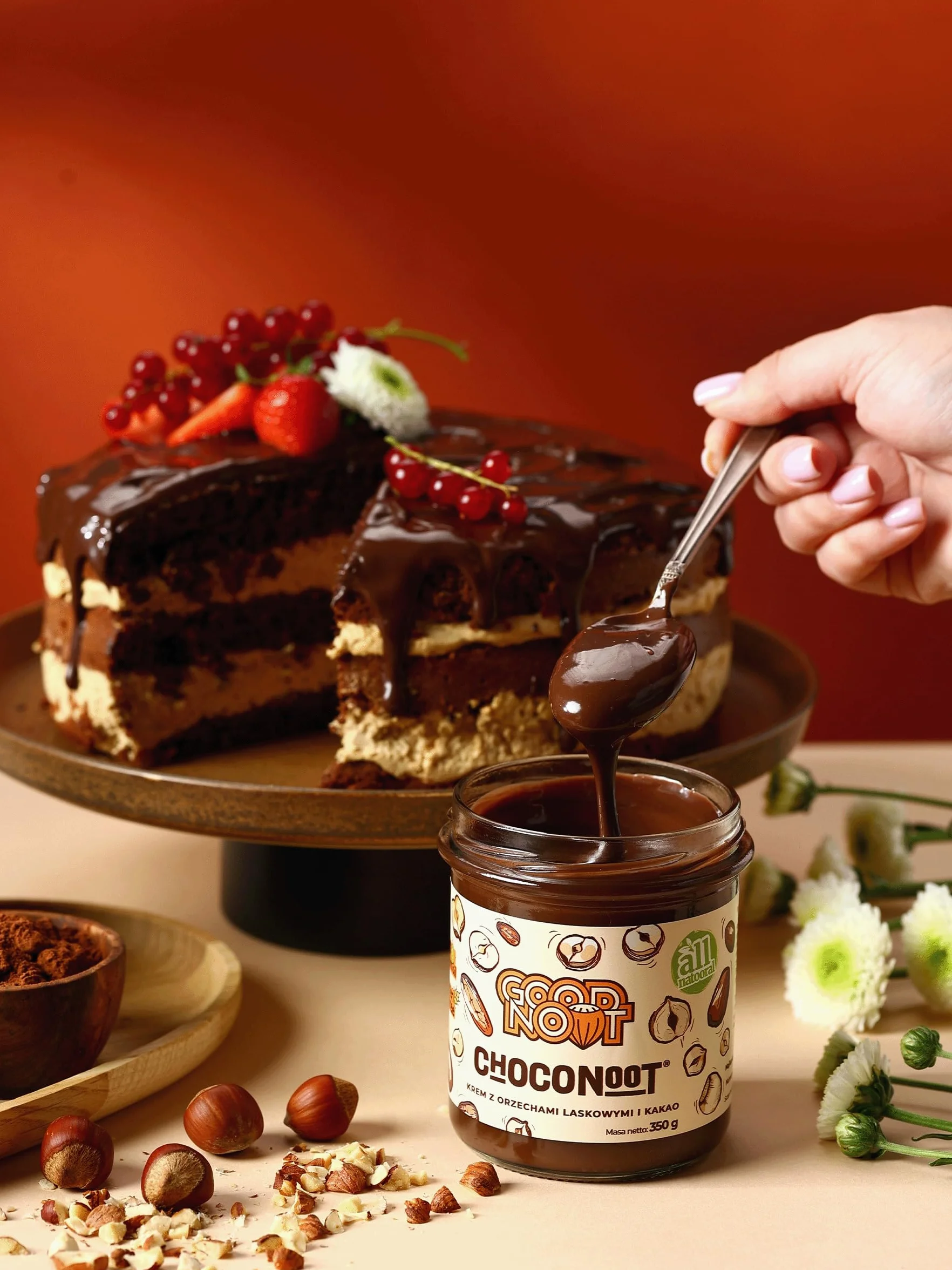 Krem czekoladowo orzechowy CHOCONOOT 350g Good Noot