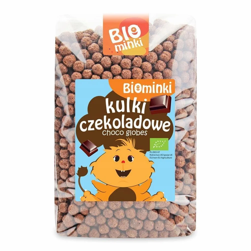 KULKI CZEKOLADOWE BIO 500 g - BIOMINKI