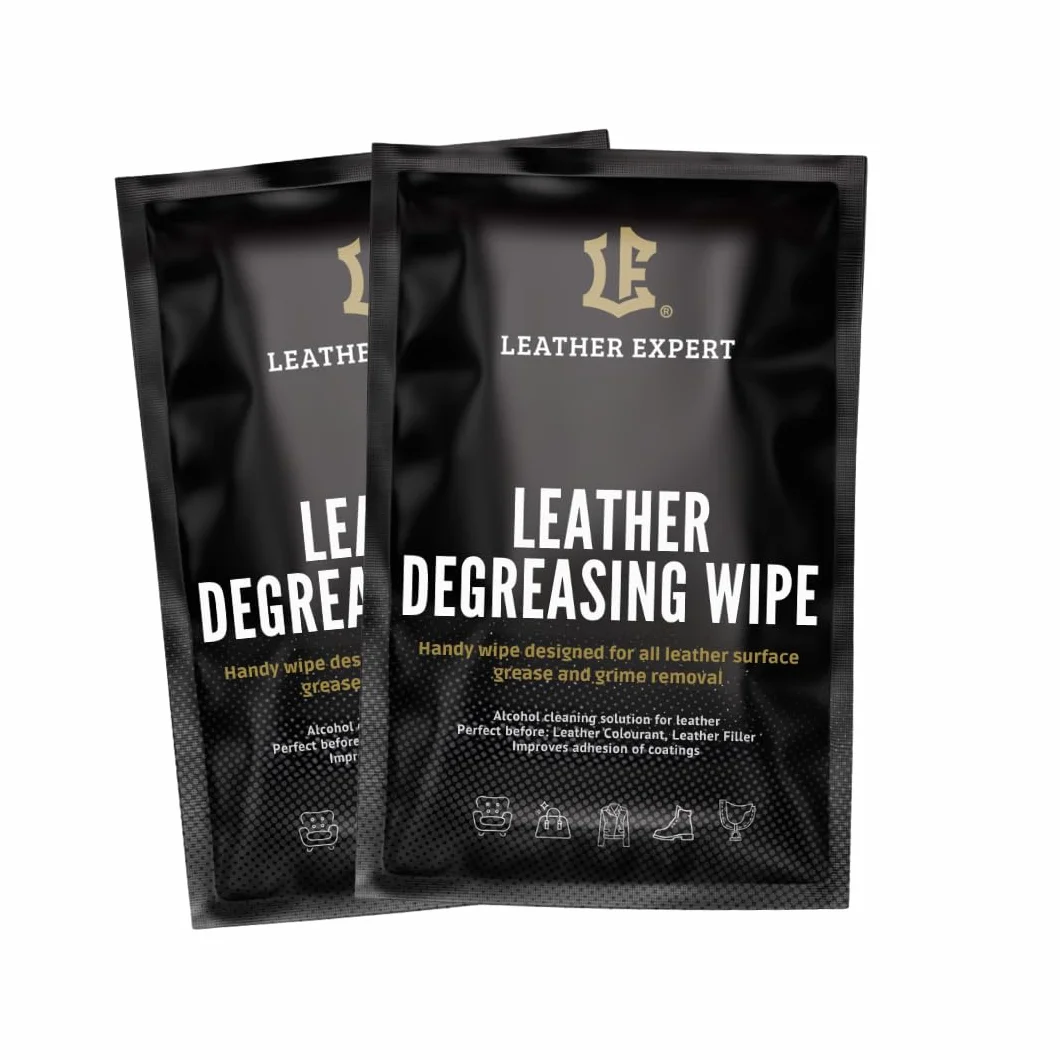 Leather Expert Leather Care Set "Repair Kit" - 2x25ml + 2x50ml - Leather Cleaner Car Set - Leatherette Care - Car Leather Cleaning - Car Care Set