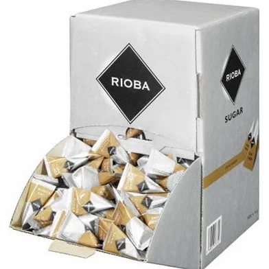 Cukier trzcinowy Rioba 1 kg kostki do kawy