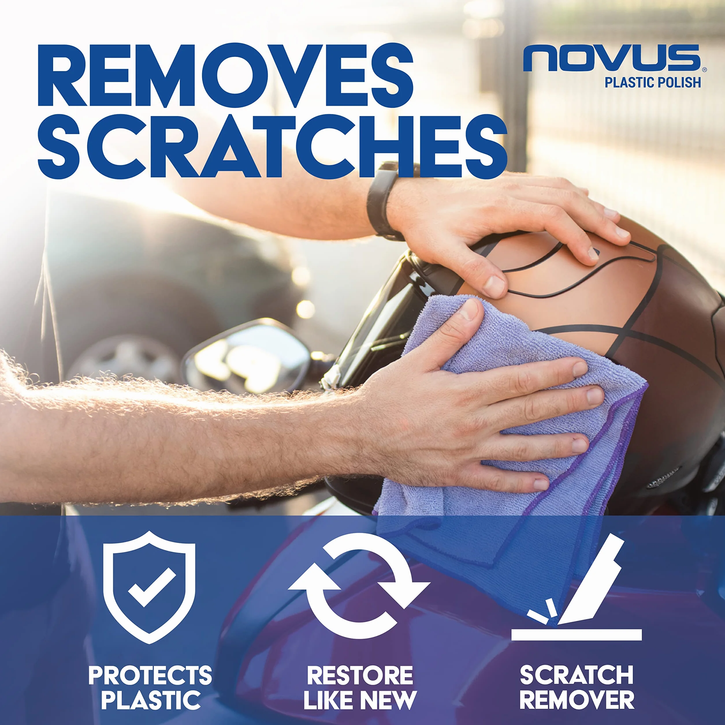 Novus Cienki 2 plastik środek do usuwania zadrapań 8 ml