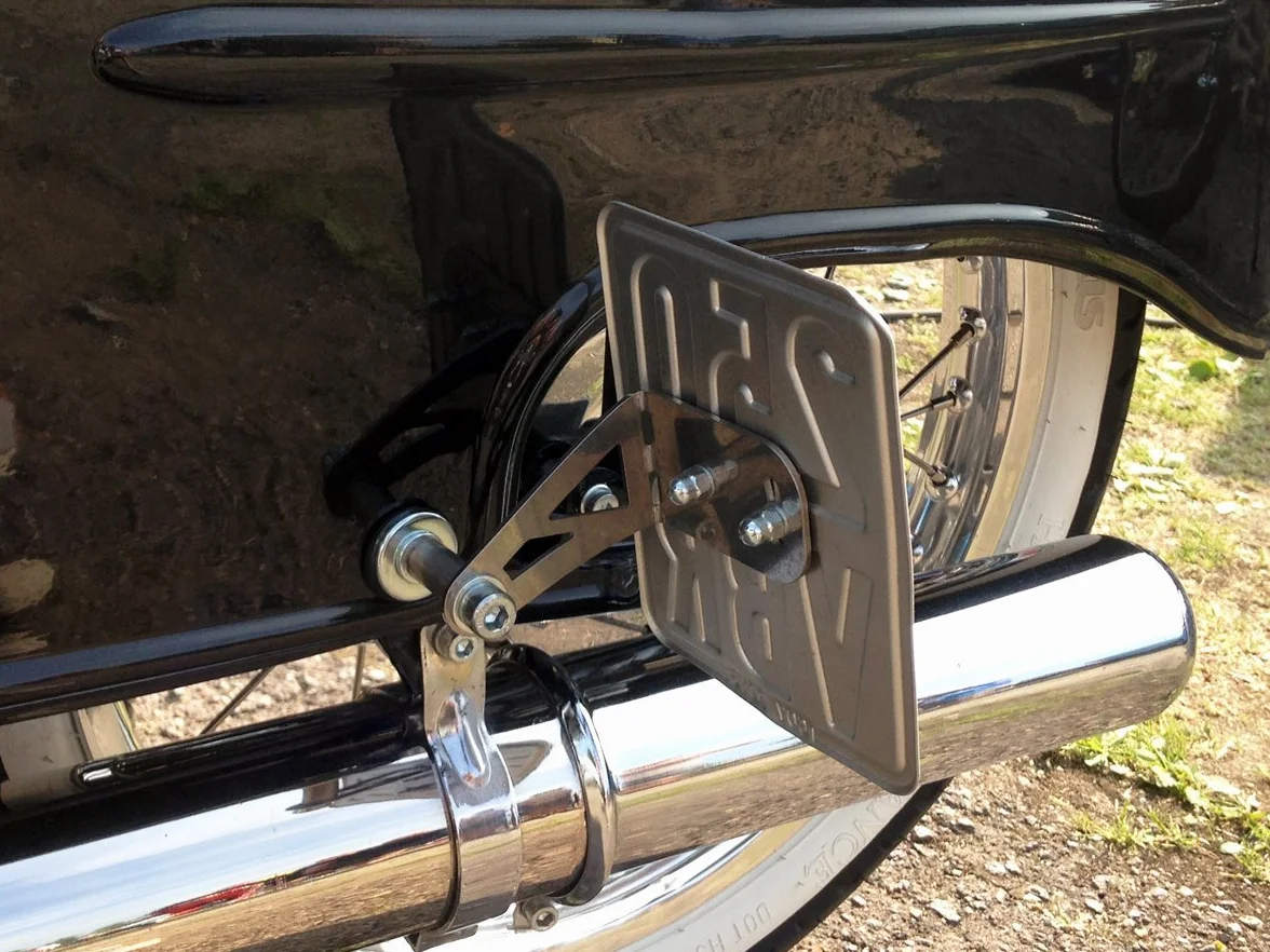 wp-s uchwyt tablicy rejestracyjnej z boku do skutera, motoroweru 50 cm³, boczny, uniwersalny uchwyt do wielu modeli, takich jak np. Speedfight 2 / 3 / 4 Speedjet itp.
