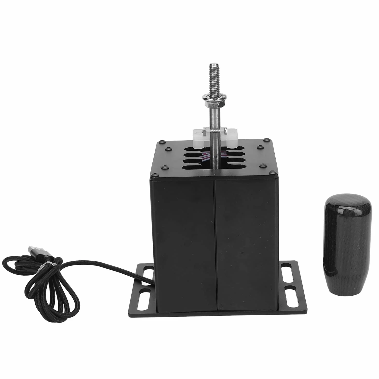 Symulator USB Shifter Plug and Play 7 Zmiana Prędkości dla Gry Wyścigowe Sprzęt dla ATS ETS Dust WRC Sim EST LFS Czarny