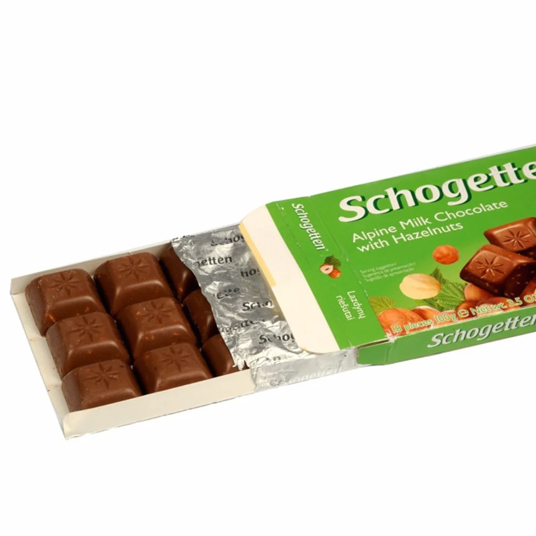 Tablica czekolady mlecznej alpejskiej z orzechami 100 g