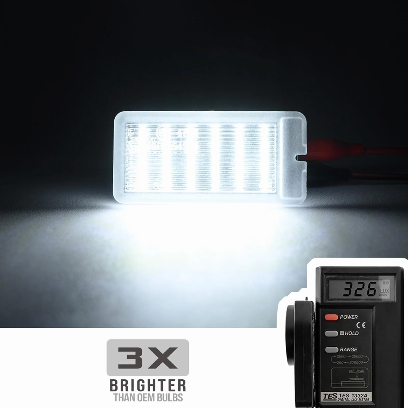 LED Lampa do Bagażnika dla Dacia Lodgy 2012-2022, Duster I II 2010-2024, Sandero I II, Lada Xray Vesta 2015-2022 - Biała
