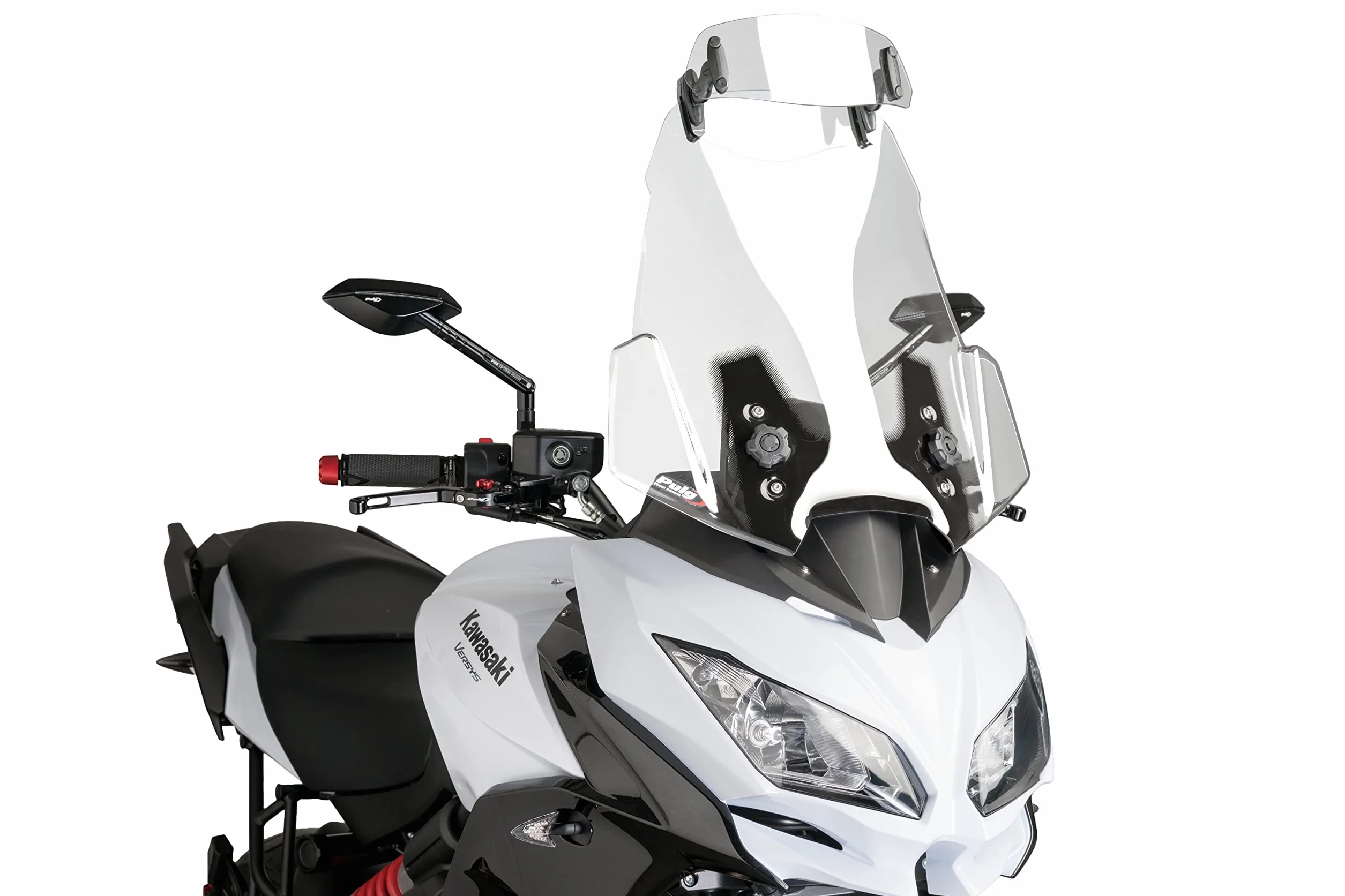 Puig 6320 W Wieloregulowany wizjer Clip-on, przezroczysty