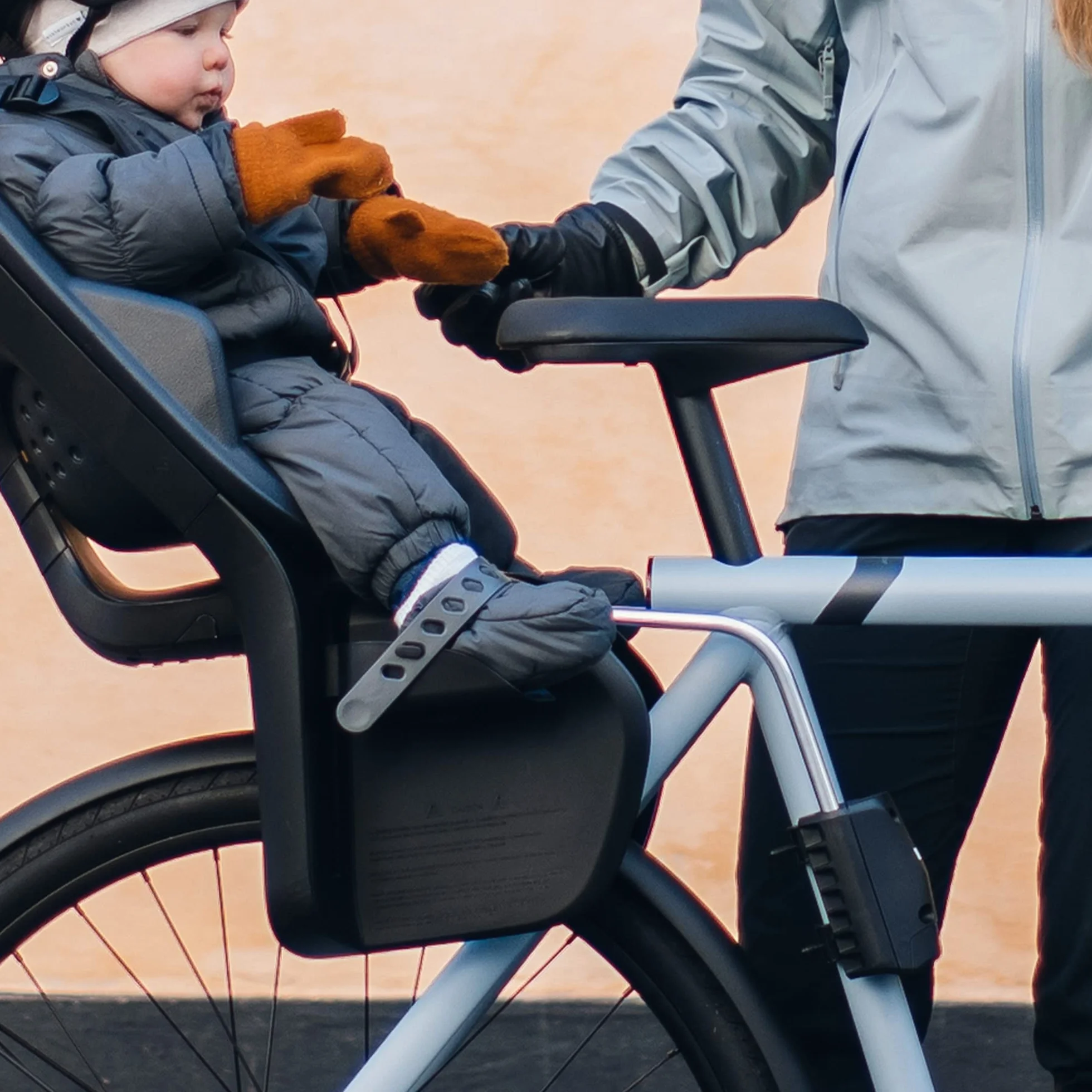 Thule Quick Release Bracket, szybkozamykacz, dla RideAlong dorosłych, unisex, czarny, rozmiar uniwersalny