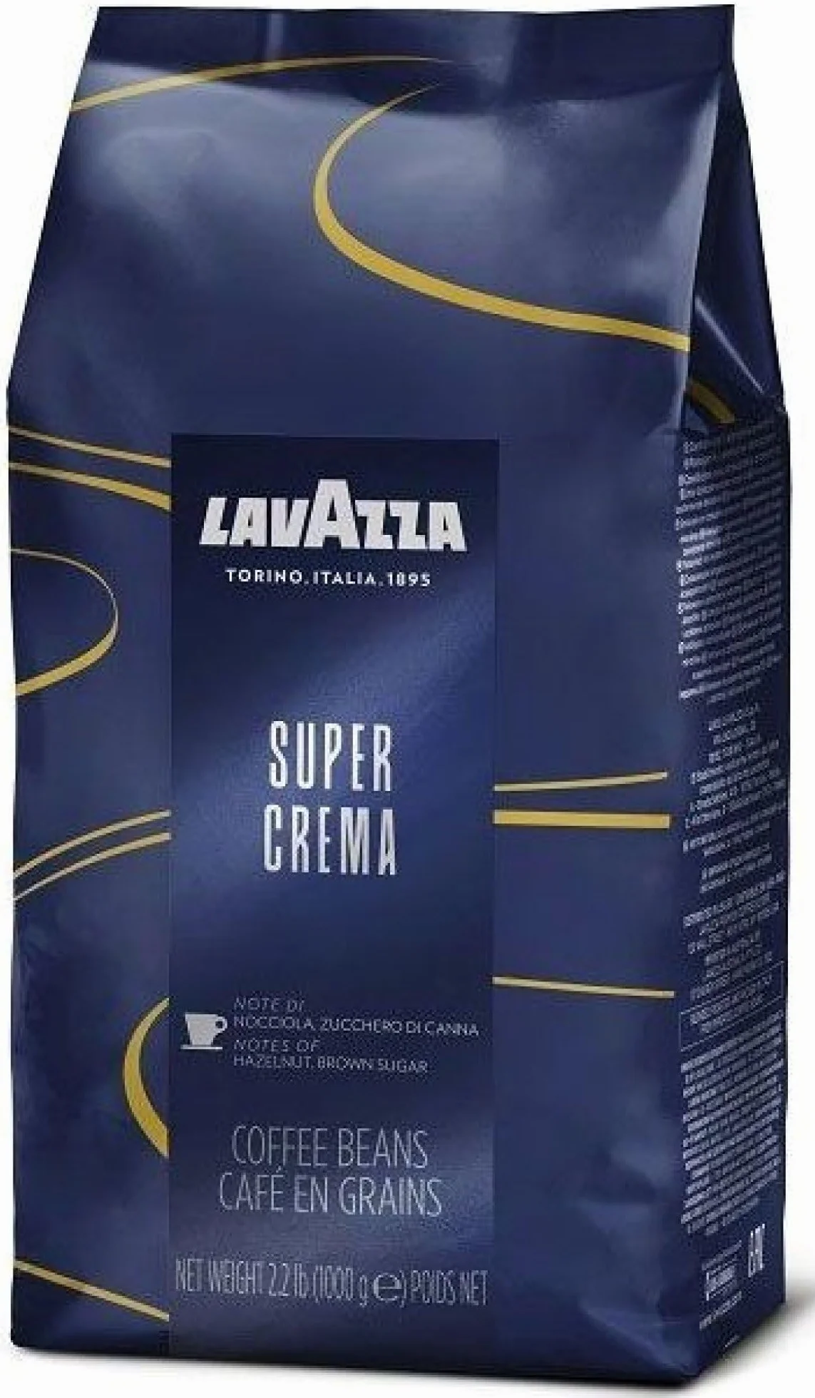 Lavazza Super Crema Espresso Koffiebonen 1 kg