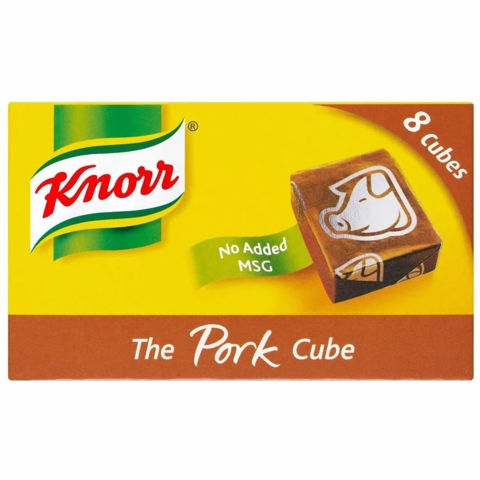 Knorr Stock Cubes Wieprzowina (8x10g) - Opakowanie 2 autorstwa Knorr