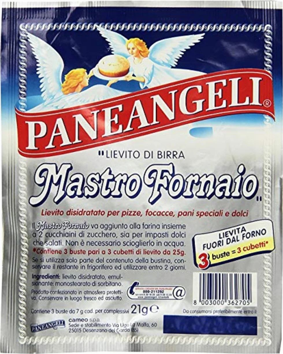 Paneangeli Mastro Fornaio drożdże do pizzy 3 worki
