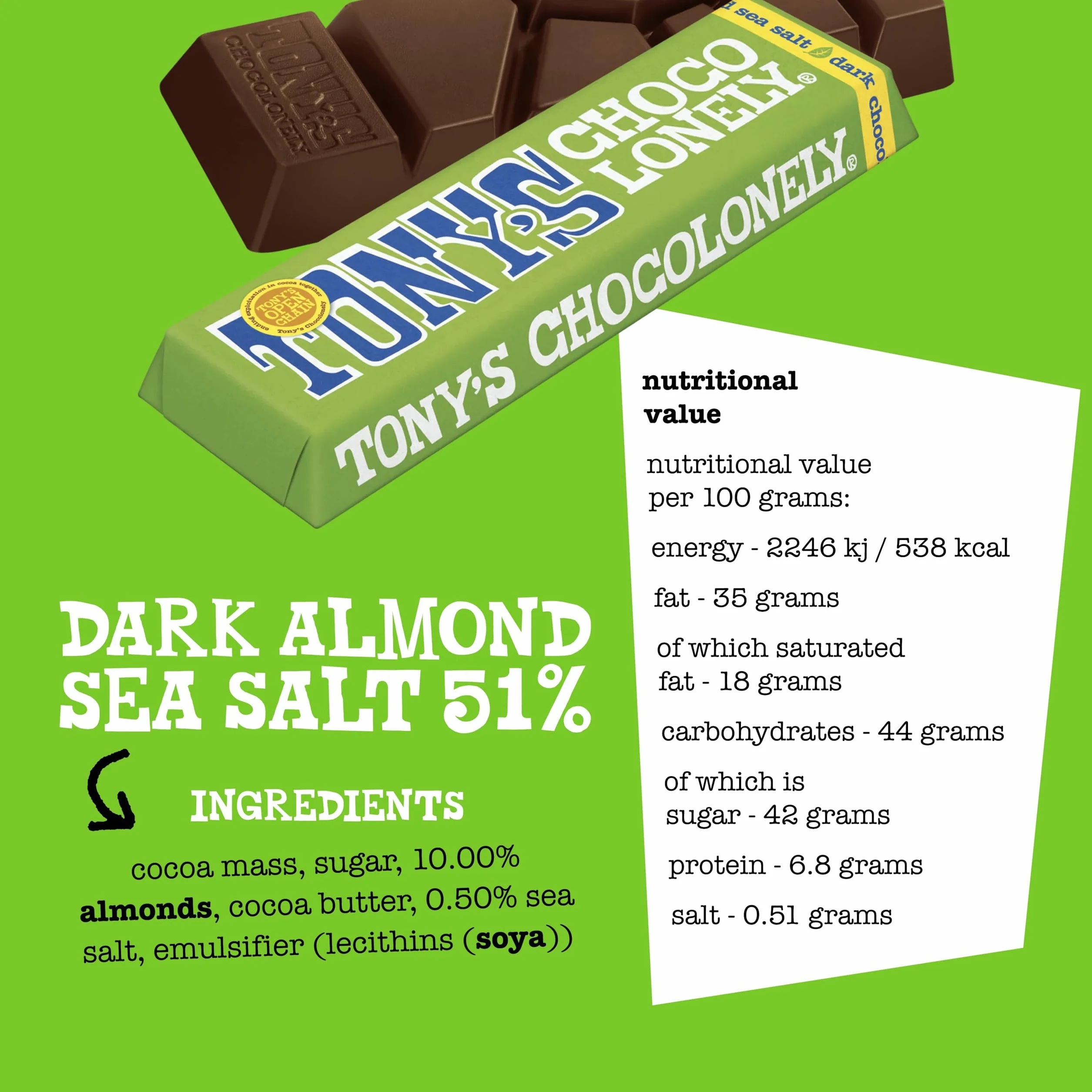Tony's Chocolonely Rainbow Tasting Pack - 288 g, małe batoniki czekoladowe, pudełko upominkowe, 6 smaków, wegetariańska - belgijska czekolada Fairtrade