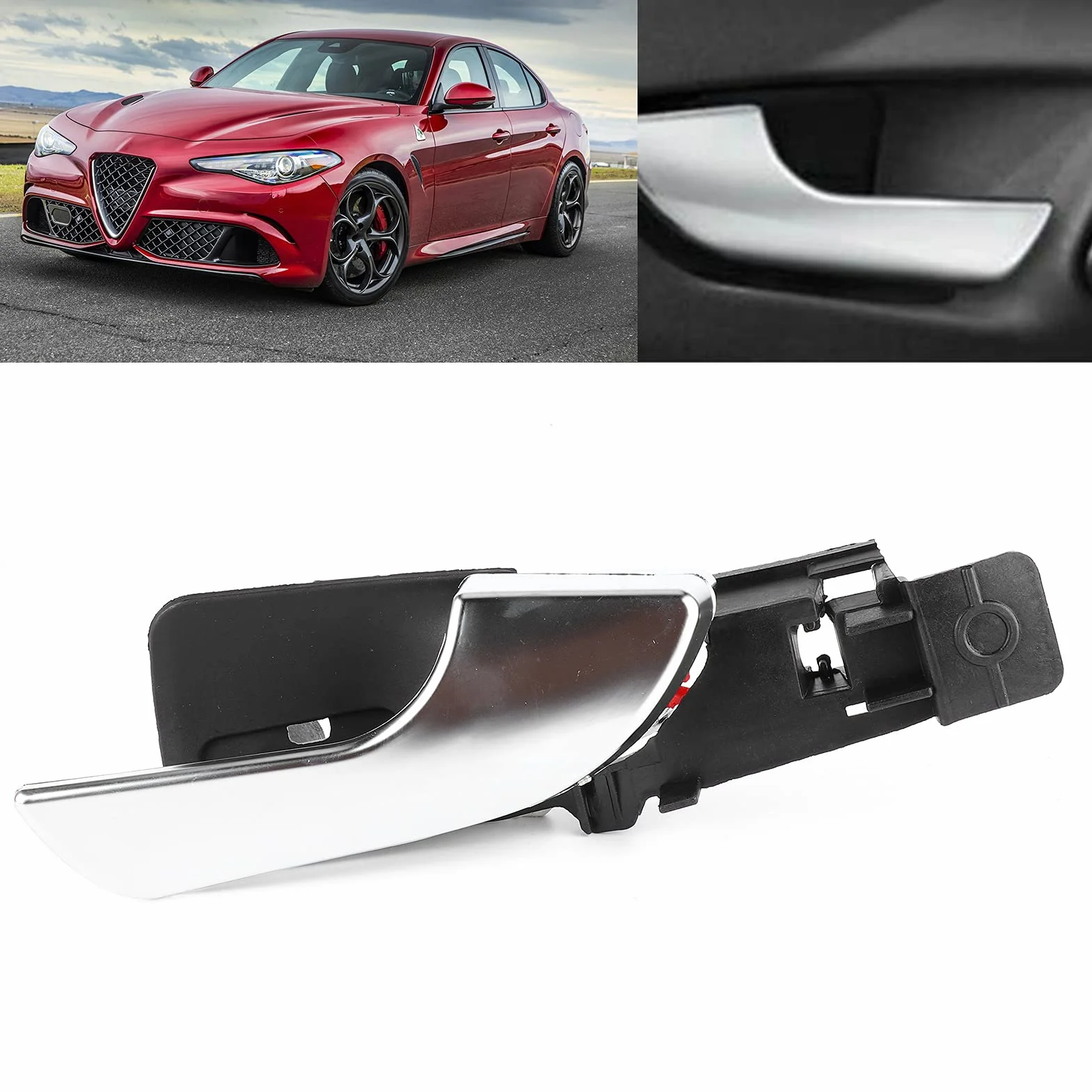 Klamka Drzwi Wewnętrznych, Klamka Drzwi Wewnętrznych Prawych Przednich 156092167 Pasuje do Giulietta 2010-2019