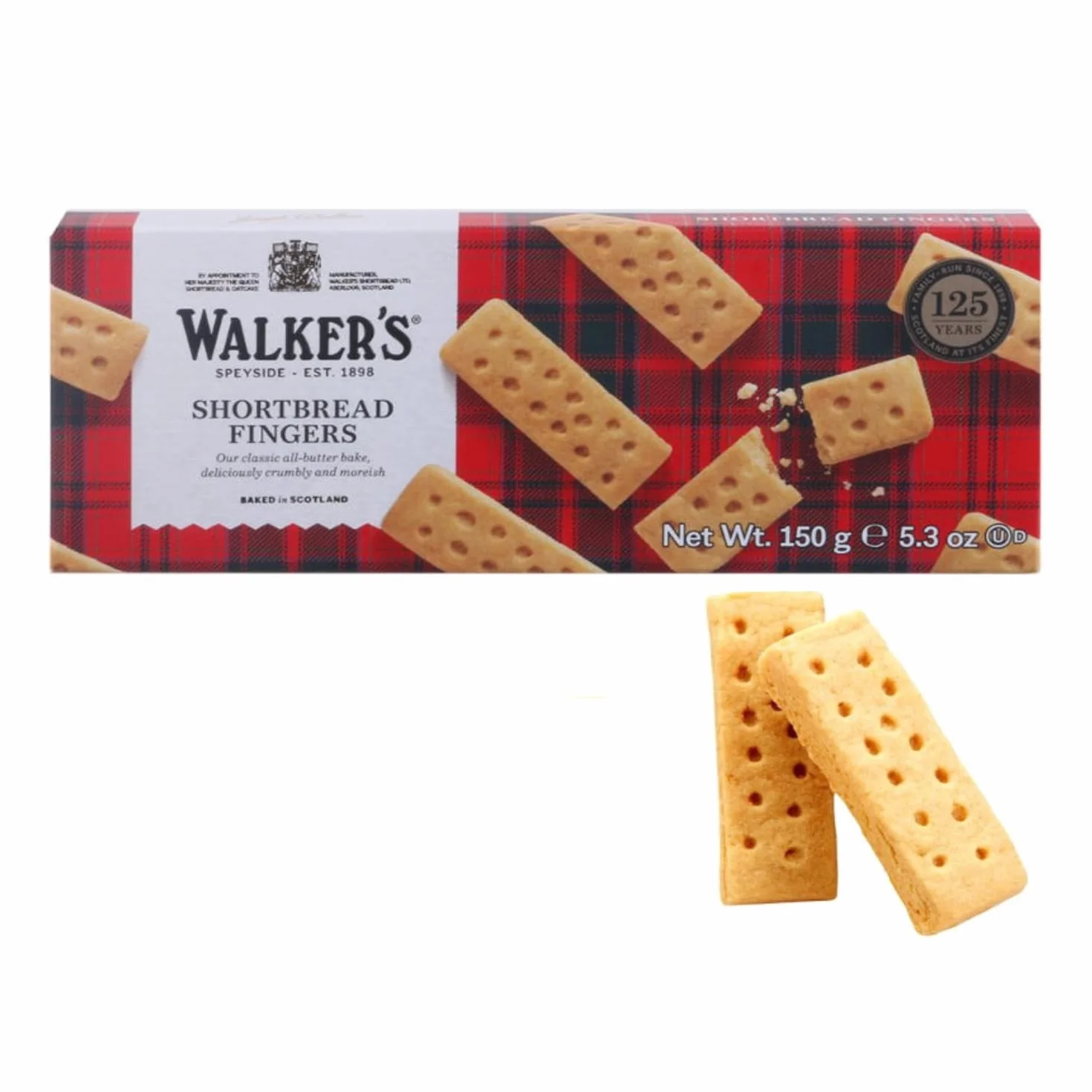 Walkers angielskie ciasteczka z masłem i solą 1 blistr kruche masło w szkockie