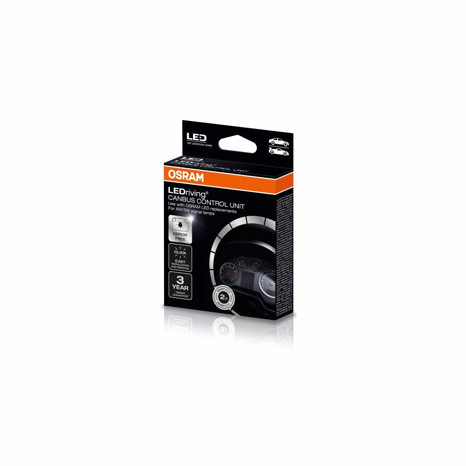 OSRAM LED CANBUS CONTROL UNIT, LEDCCU01 Akcesoria dla retrofitów LED