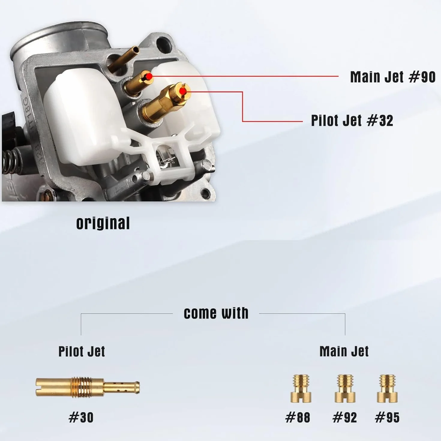 NIBBI PE17 mm Vergaser do 80cc-100 cm³ Flansch Motorrad Motor Vergaser z napędem samochodowym do roweru samochodowego