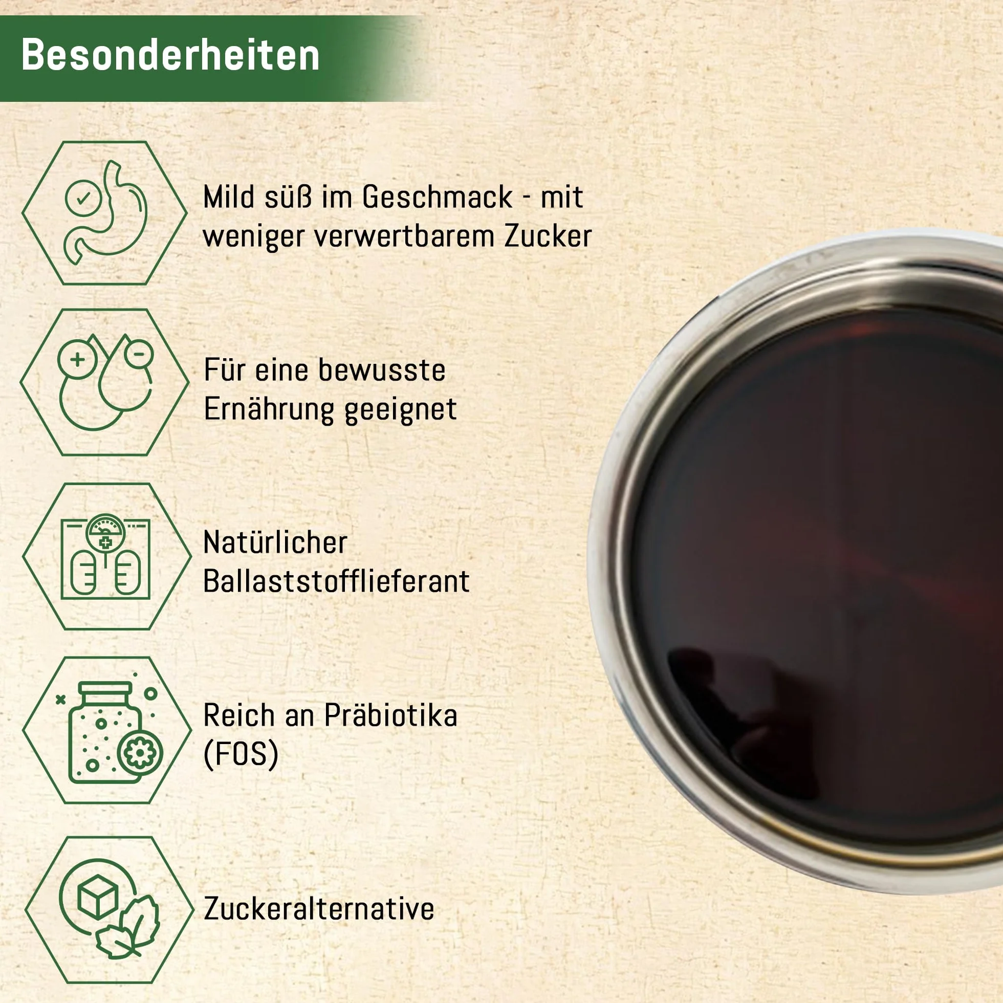 Yacon syrop 250 g Bio AcanChia jakość surowej żywności