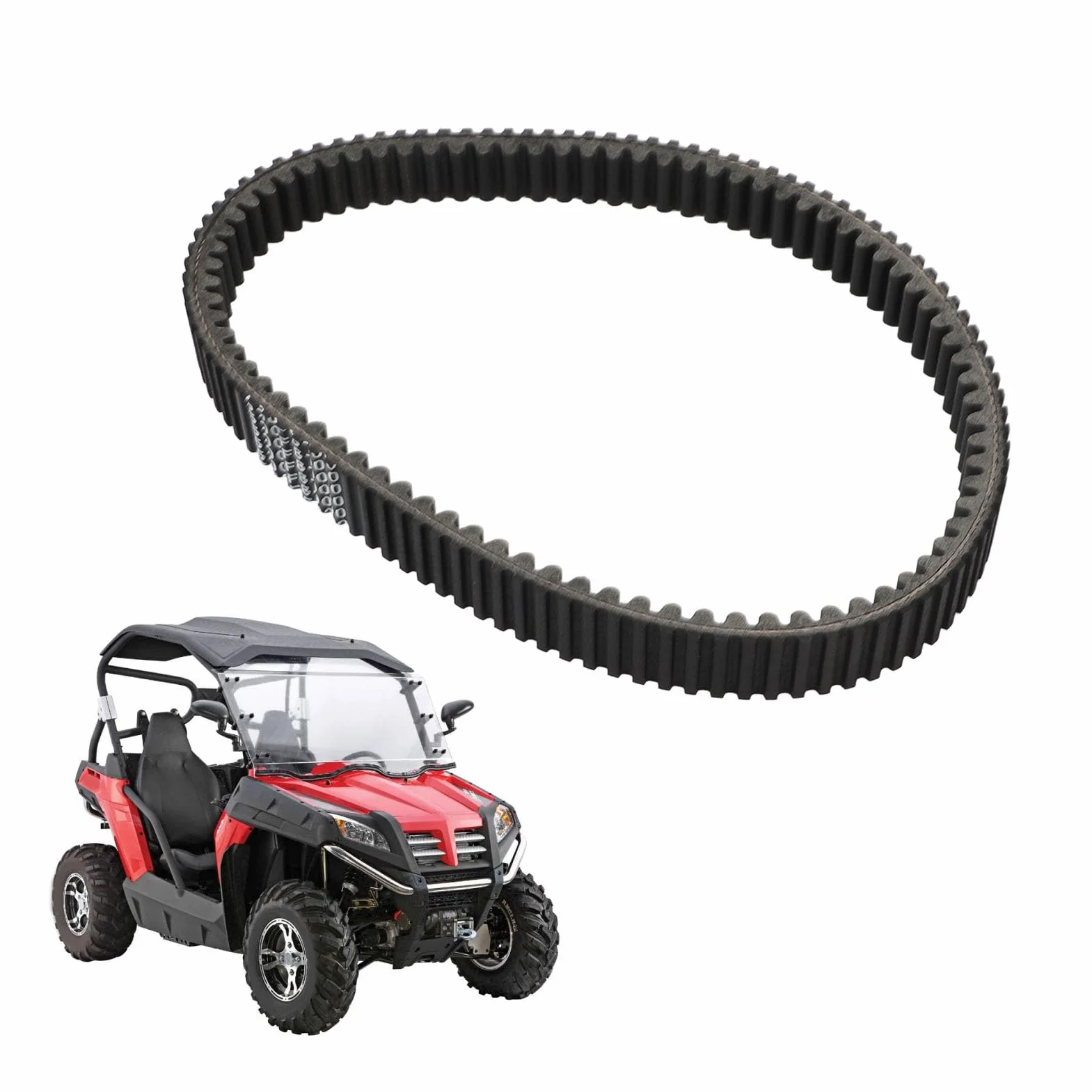 Sprzęgło Paska Napędowego KIMISS, 25300-F68-0000 Pasek Sprzęgła Napędu Heavy Duty Pas Napędowy o Wysokiej Wytrzymałości do HiSun ​​800 1000