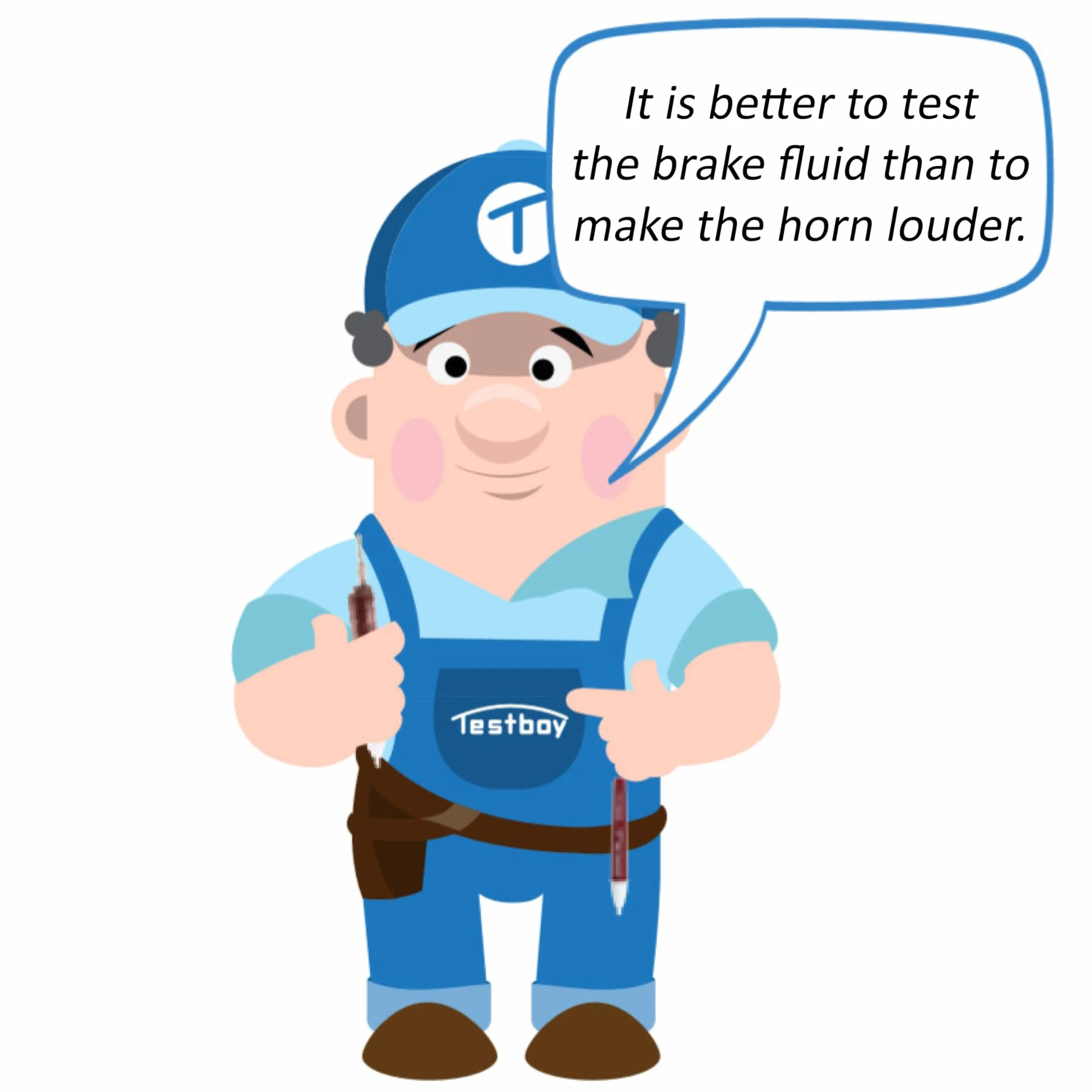 Tester płynu hamulcowego Testboy 55, urządzenie do pomiaru pojazdu (DOT 3, DOT 4, DOT 5.1, oświetlenie punktu pomiarowego, odporny na kwasy i zasady, wyświetlacz optyczny za pomocą 3 diod LED), czarny