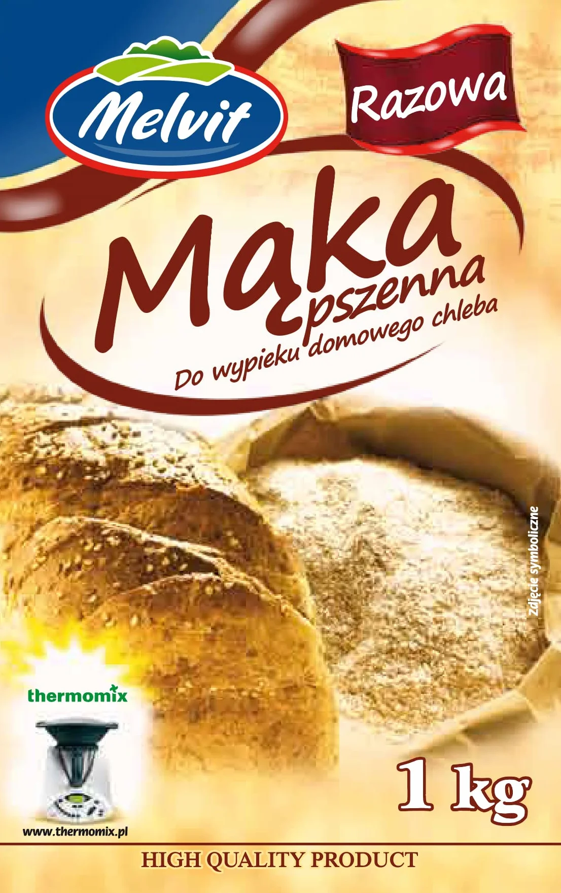 Mąka pszenna razowa typ 1850 1kg