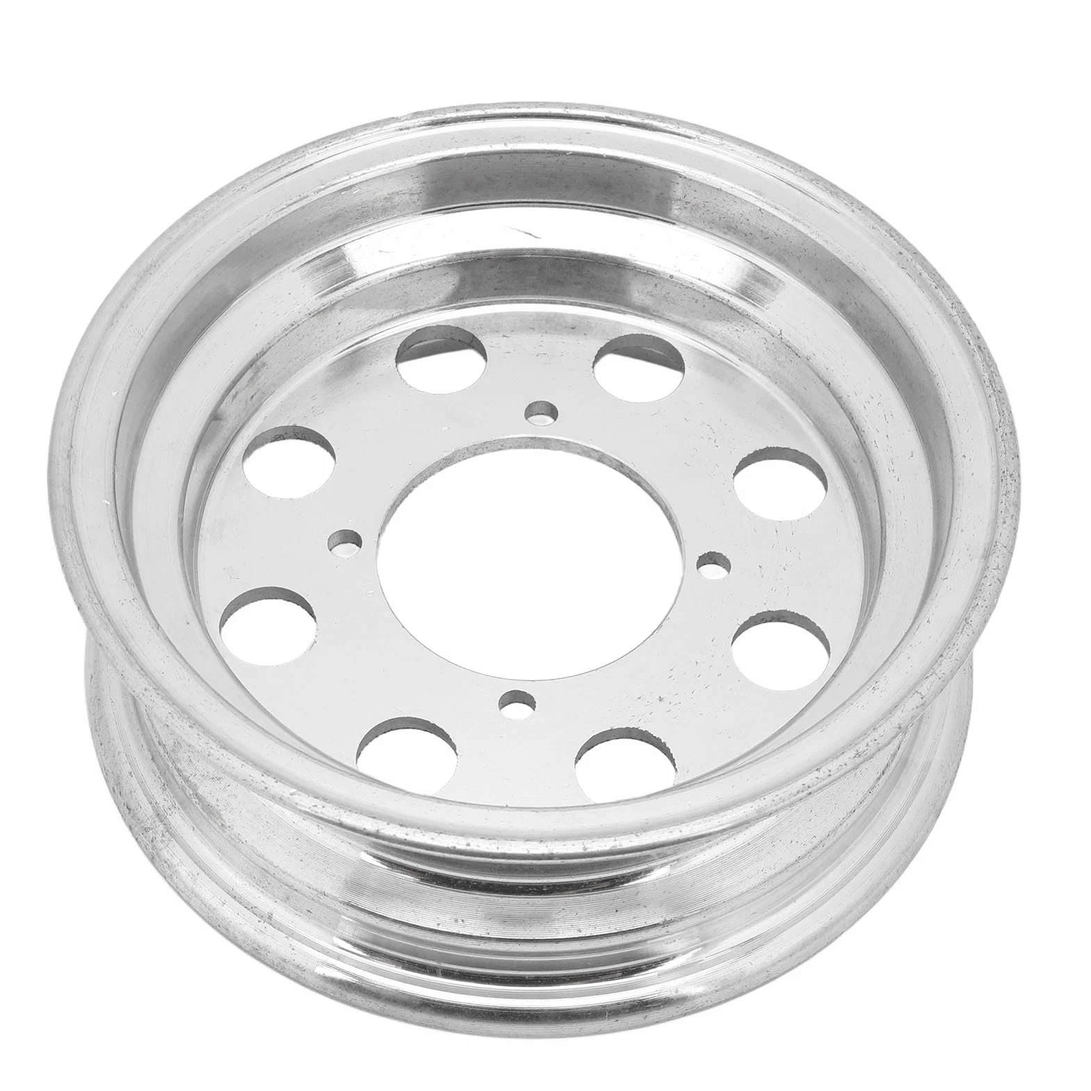 Obręcz Przedniego Koła Motocykla Polerowana Felga ze Stopu Aluminium Zamiennik Koła Próżniowego do Opon Monkey Z50 8 Cali