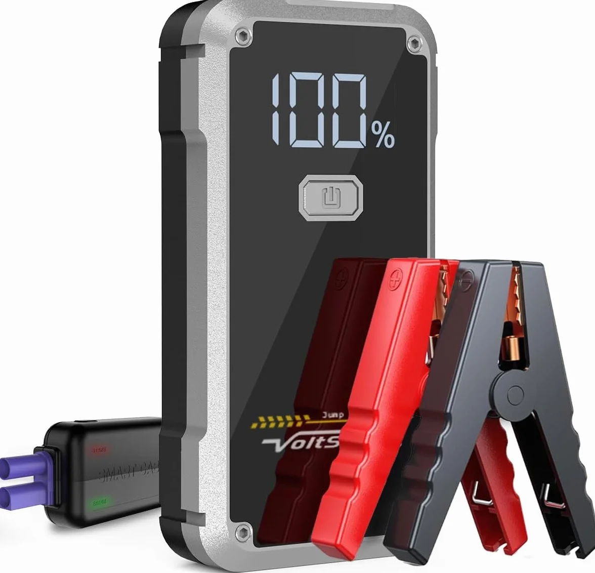 Starthilfe Powerbank, VoltSurge 4000A Spitzenstrom, VoltSurge pomoc przy starcie samochodu - Avviatore di emergenza, akumulator samochodowy 2000 A, rozrusznik