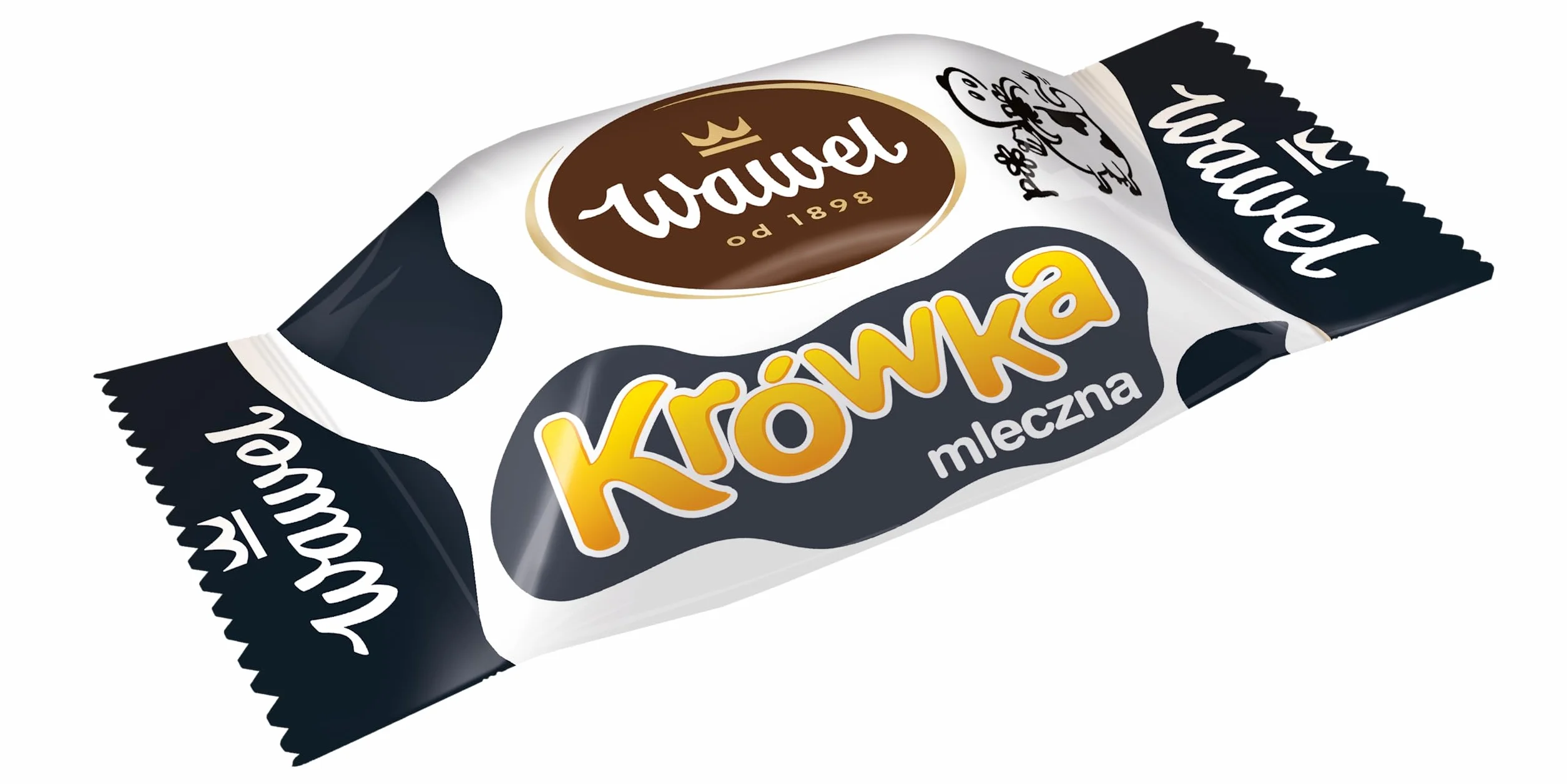Wawel Krówka Mleczna Cukierki Pomadki mleczne 250g