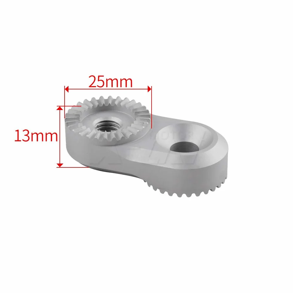 Dla BMW R1250GS 2019 2020, R1250 GS ADV 2019-2020, R1200GS 2017-2018, R1200 GS ADV 2014-2018 Obrotowy podnóżek motocyklowy Regulowany podnóżek kierowcy (B-Srebrny)