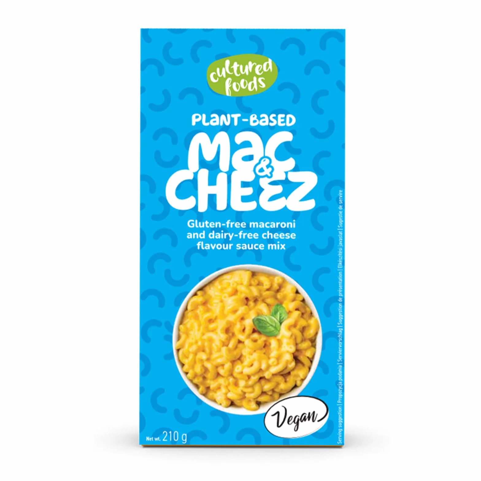 Cultured Foods Wegańskie Mac And Cheese Bez Glutenu Wegański Ser Bez Laktozy Zestaw 2x MAC & CHEEZ