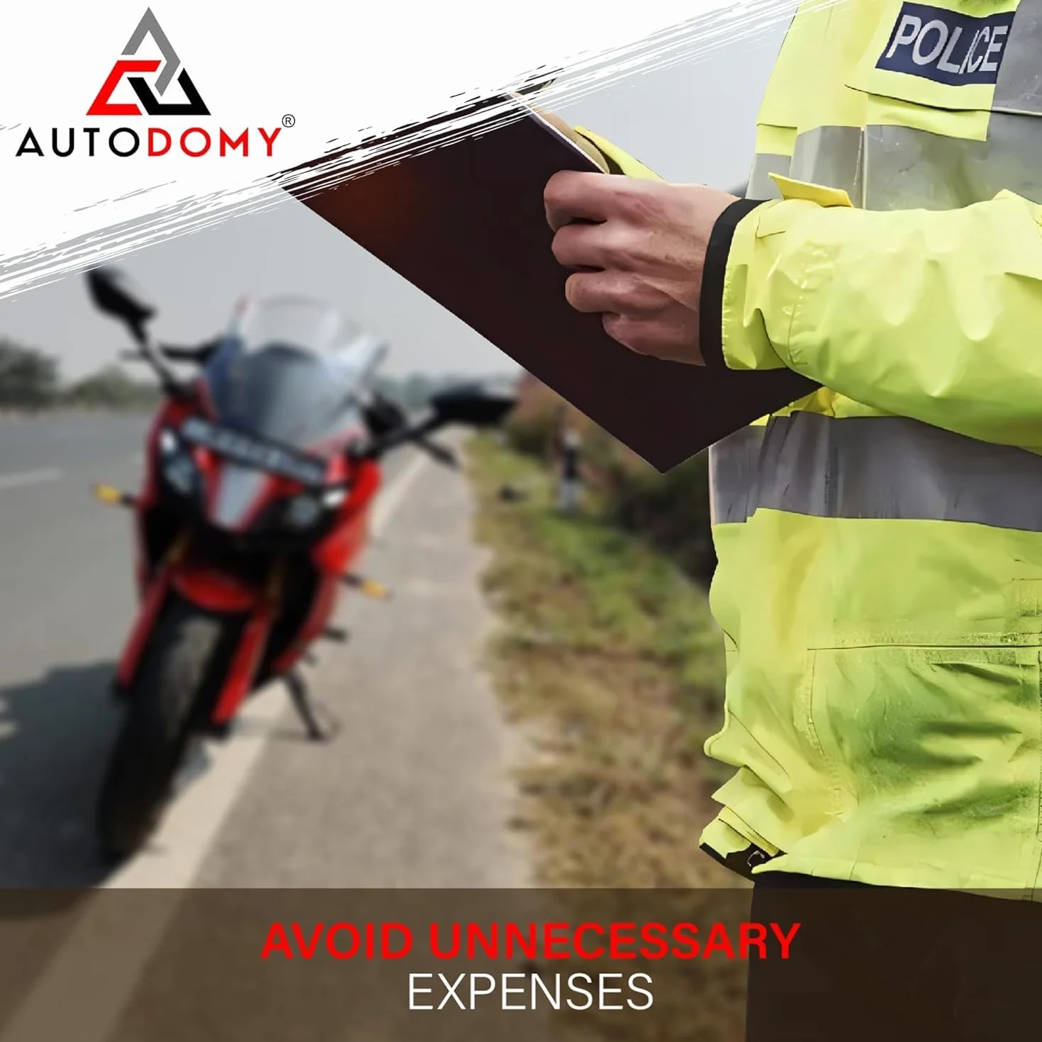 Autodomy Wodoodporny Uchwyt na Winietę Crit Air Moto | Uchwyt na Winietę Critair Moto Zawiera 2 Narzędzia Robocze do Wszystkich Typów Motocykli