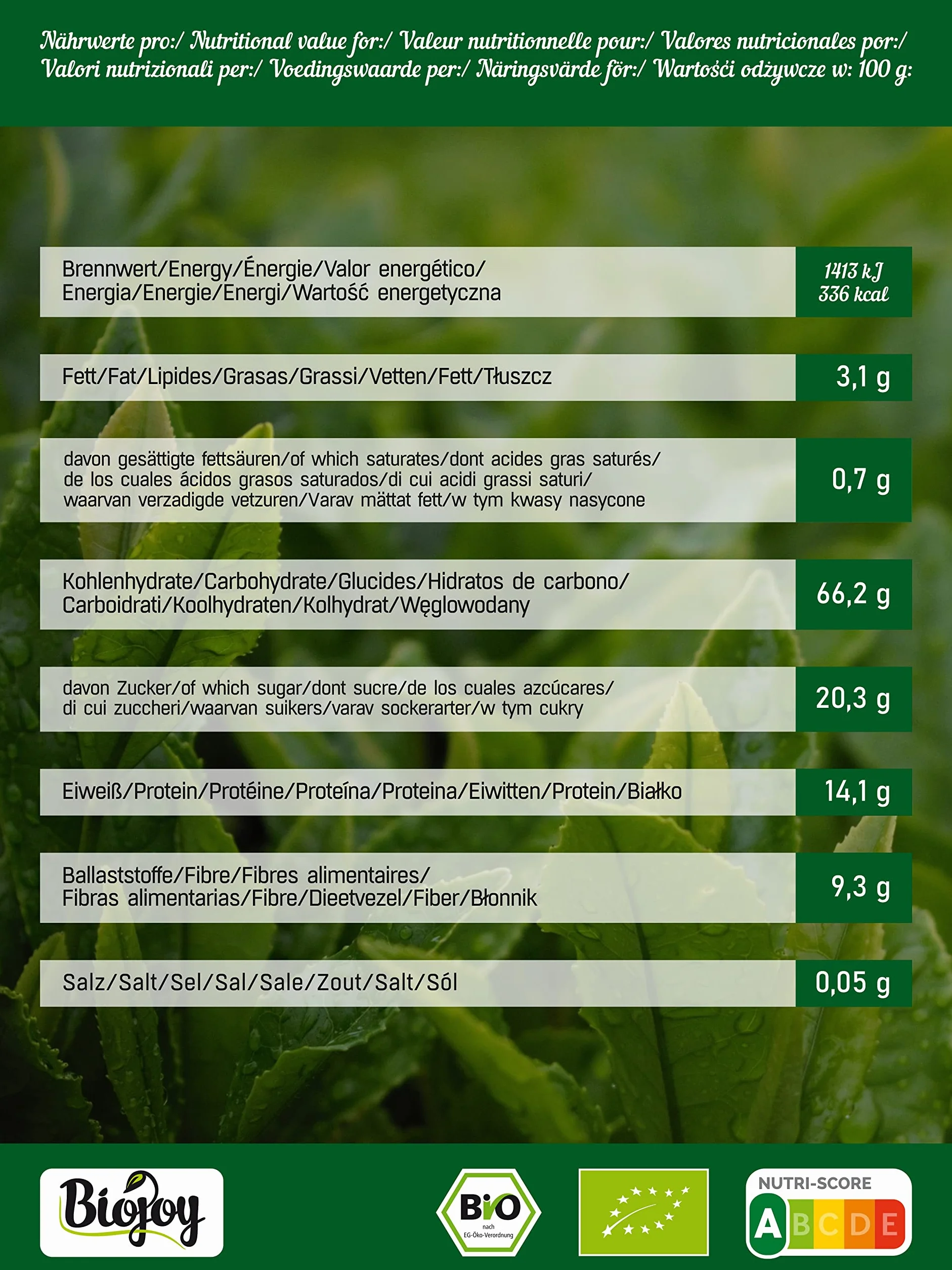 Biojoy Matcha zielona herbata w proszku 100 g