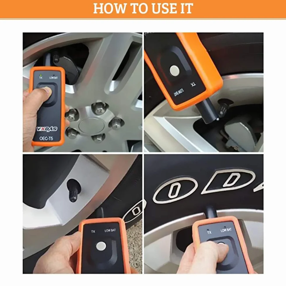 VXDAS EL50448 Narzędzie TPMS Relearn Monitor Ciśnienia w Oponach Resetowania GM/Opel