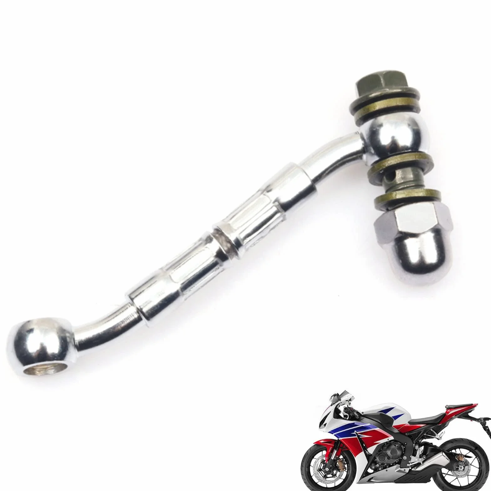 Przedłużacz przewodu hamulcowego Przedłużacz przewodu hamulcowego Złącze przedłużające Uniwersalne hydrauliczne części zamienne do modyfikacji motocykla