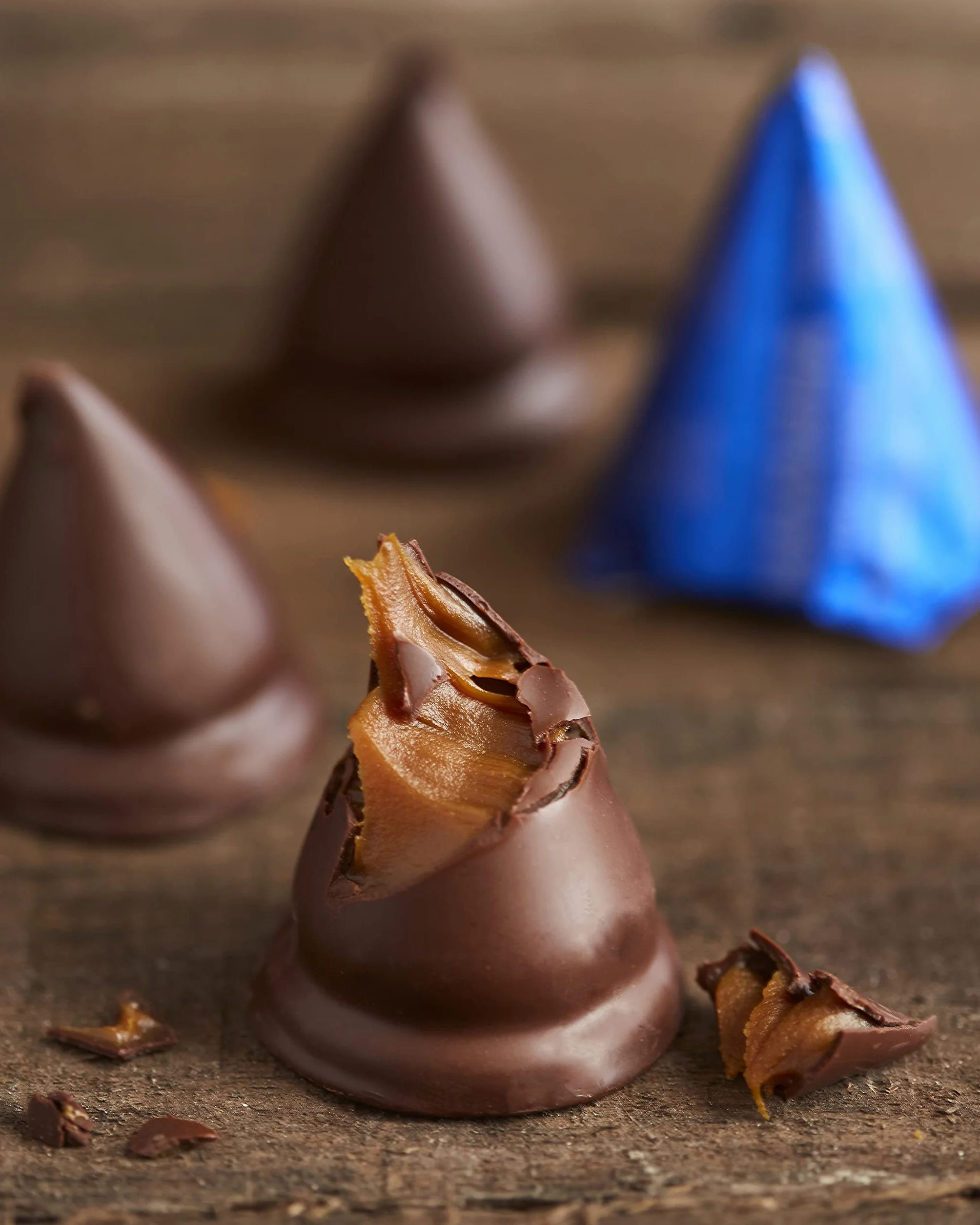 Havanna | Havannets Czekoladowe | Stożki w Polewie z Nadzieniem z Dulce de Leche | 12 sztuk | 456g