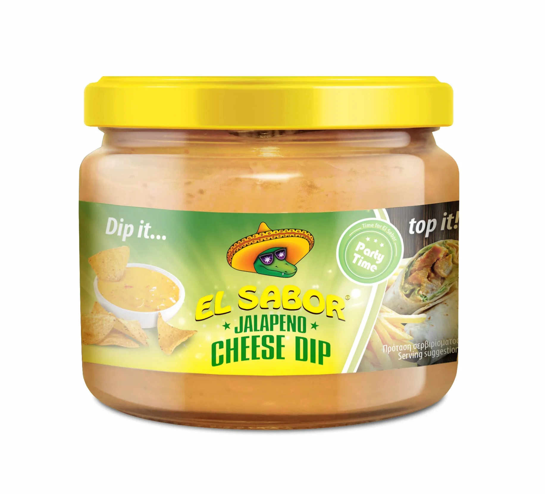 GREEK TRADE - HELCOM Dip serowy z jalapeno El Sabor 300g