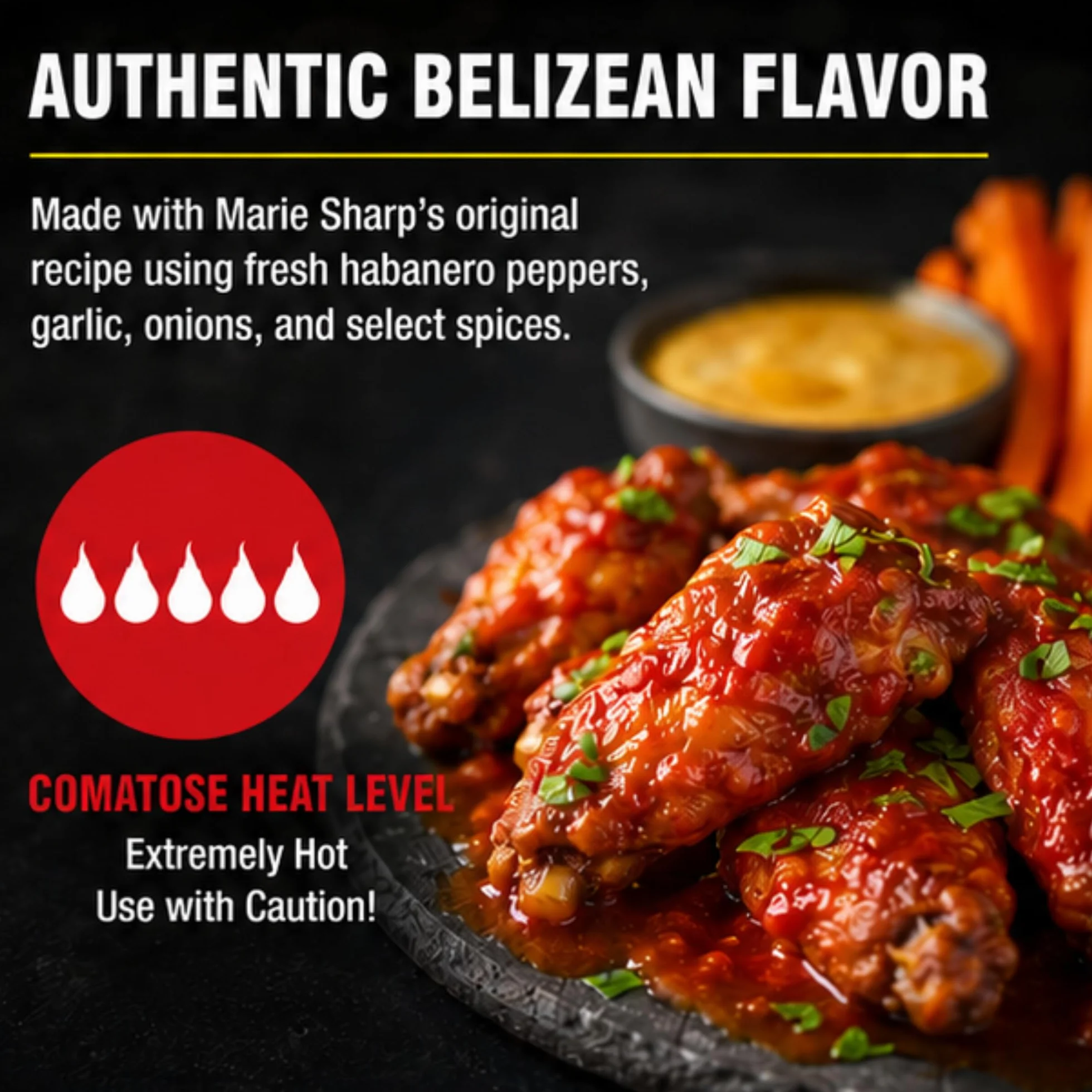 Marie Sharp's Beware Comatose Heat Level