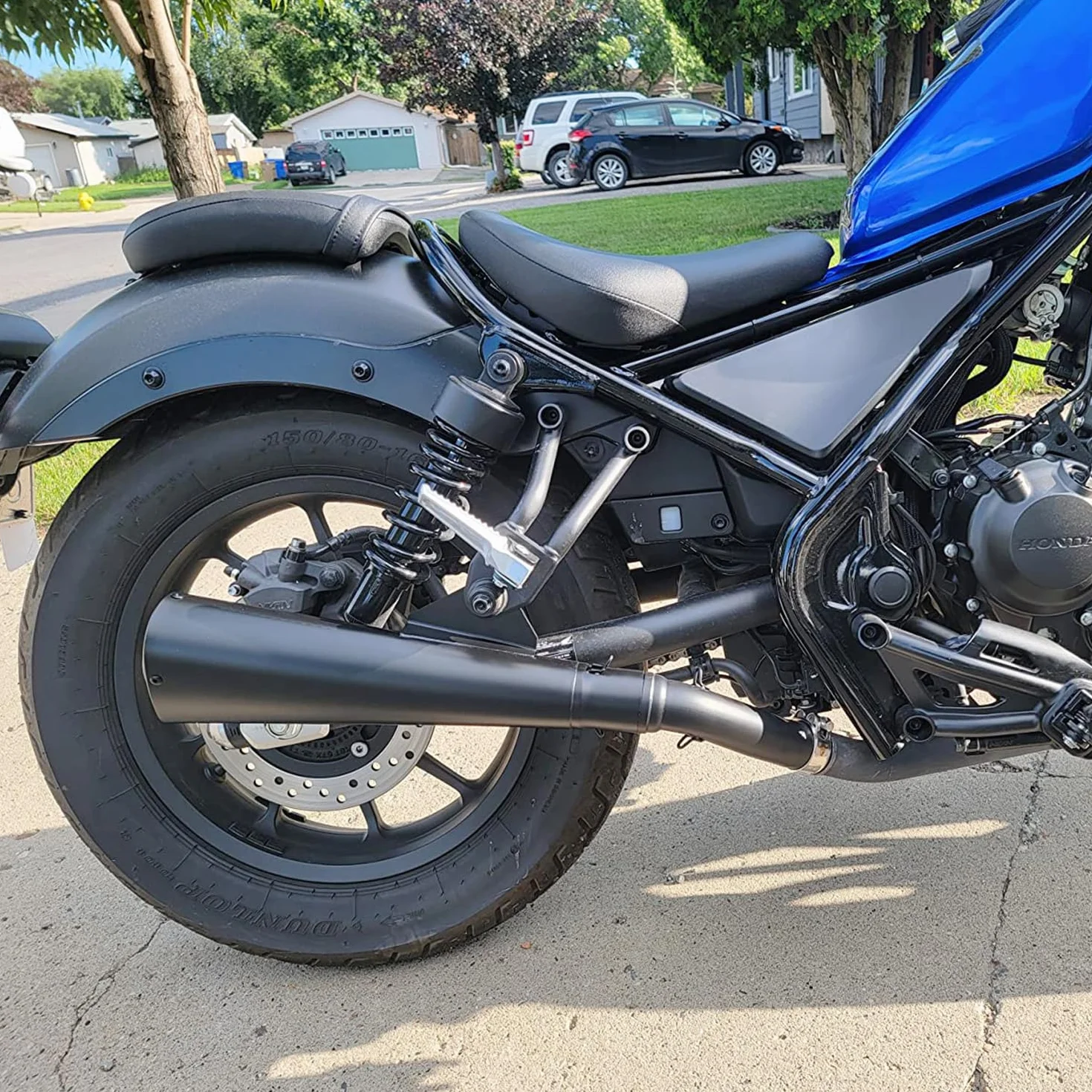 tłumik wydechowy motocykla rura rurowa kompatybilna z H-onda CMX500 Rebel 500 2017 2018 2019 2020 2021 2022 CMX 500 Rebel rura wydechowa 17 18 19 20 21 akcesoria