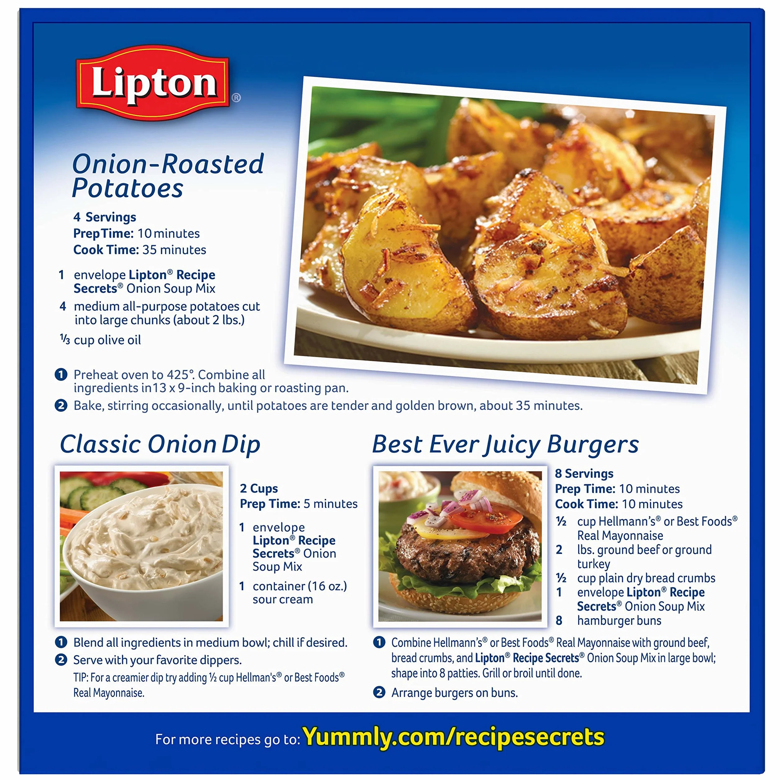 Lipton s Onion Soup Mix 57 g, 6 szt. (6 x 57 g)