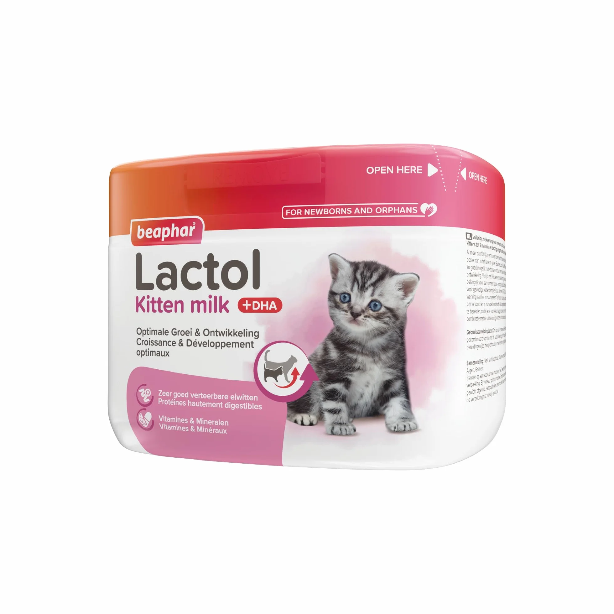 Beaphar Lactol mleko w proszku dla kociąt, zamiennik mleka matki