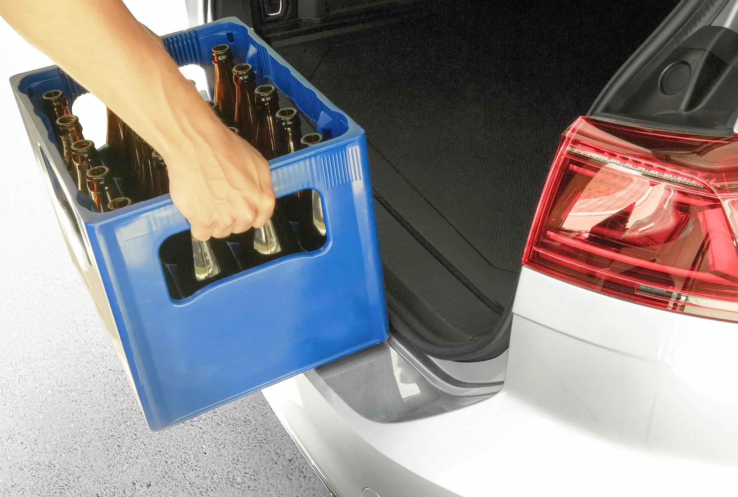 uProtect folia ochronna na krawędź załadunkową kompatybilny z Nissan Qashqai 3 (III) J12 I 2021-2026 - ochrona przed zarysowaniami, folia ochronna na lakier - przezroczysty błyszczący