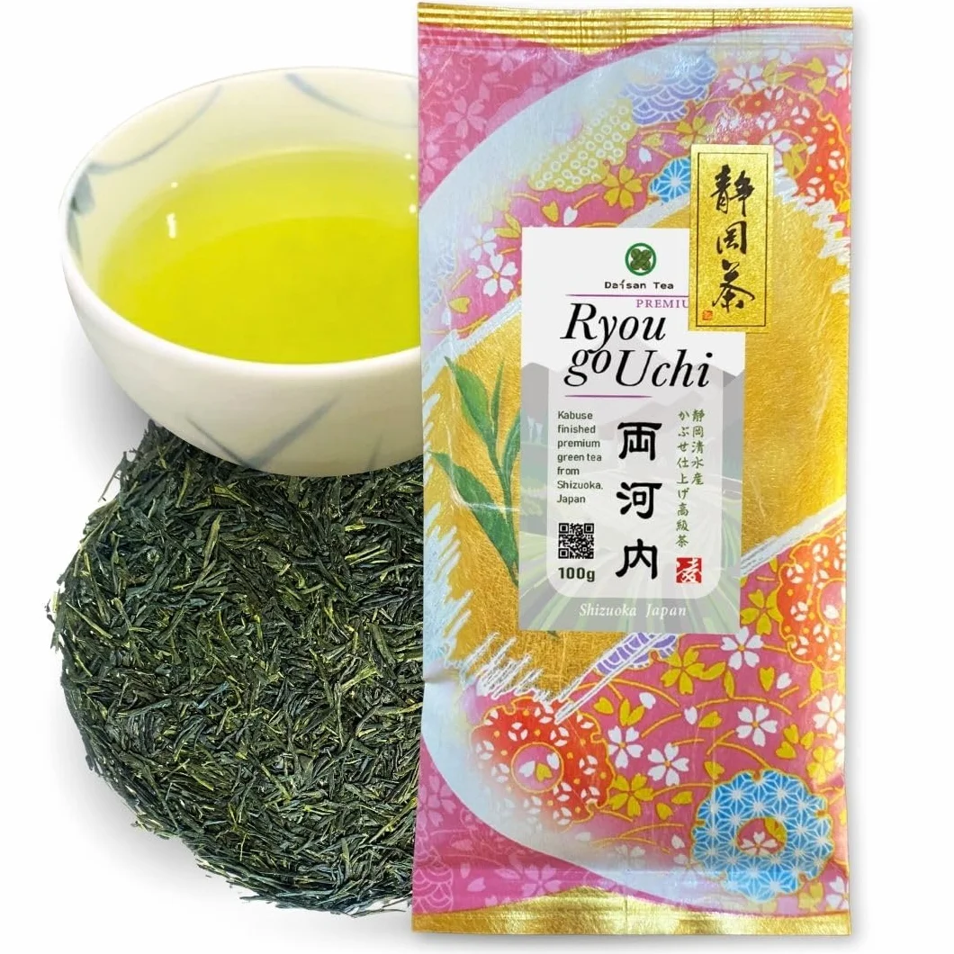 Daisan Tea Ryogouchi Sencha 100 g – Japońska zielona herbata premium z Shizuoka | 1. miejsce w Japońskim Krajowym Konkursie Herbacianym