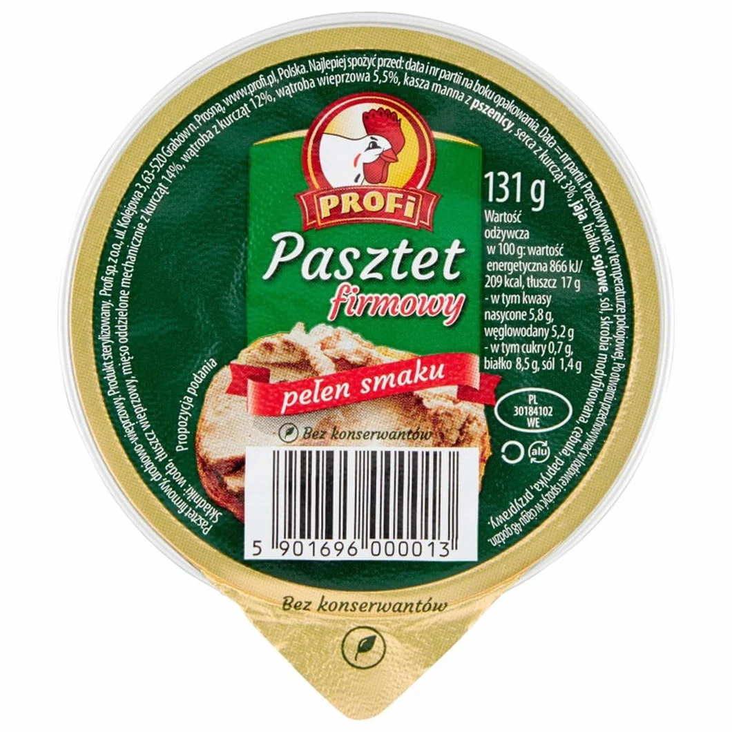 Profi Pasztet firmowy 131 g