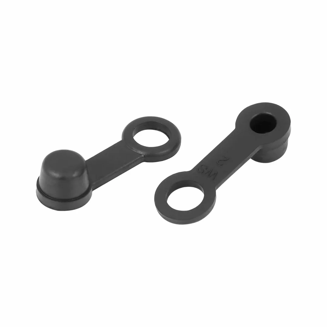 F FIERCE CYCLE 2 sztuki śruby odpowietrzające M6 x 1 mm z nasadką, śruba drążona do motocykla