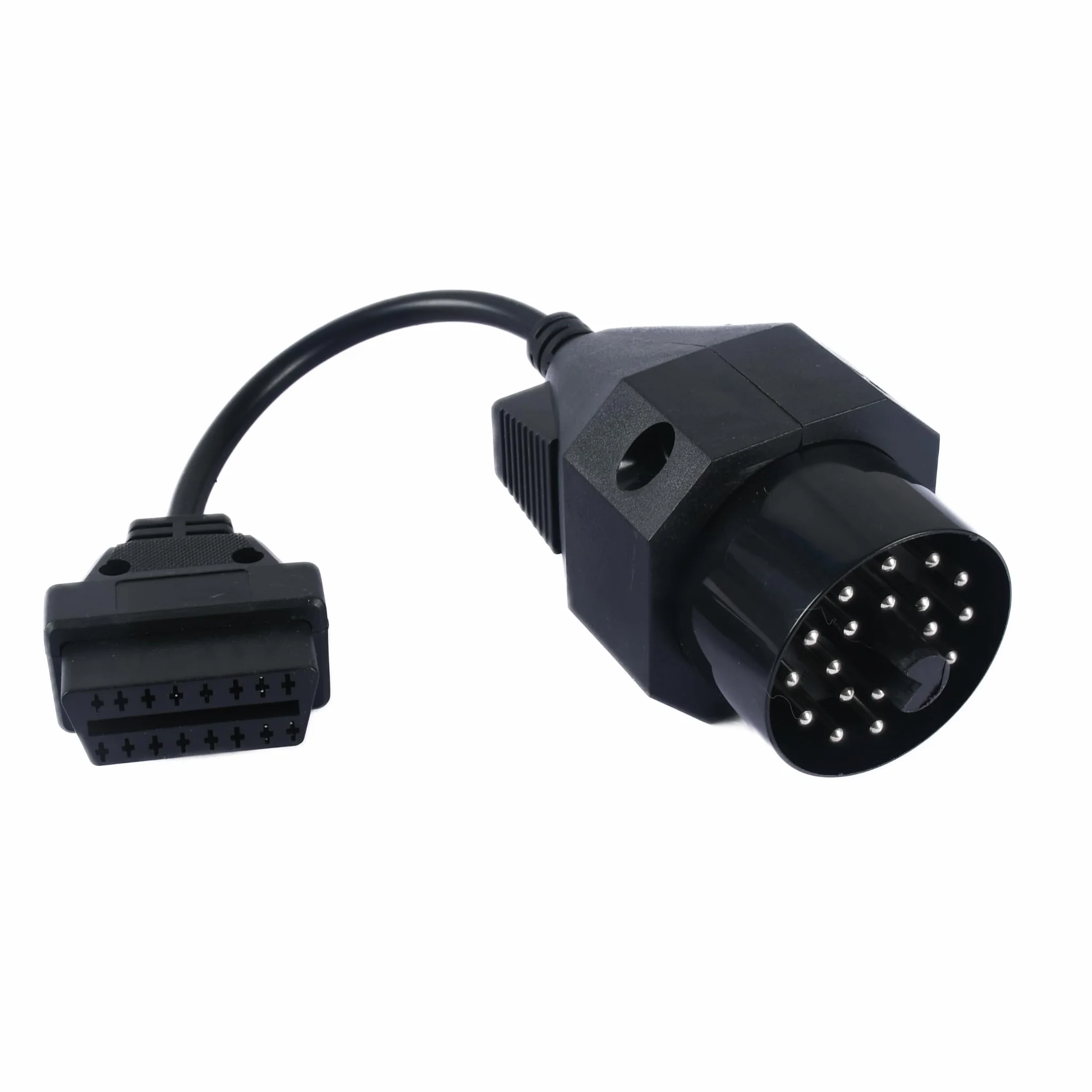20PIN 20-pinowy do 16PIN OBD2 kompatybilny z BMW OBD E28 E30 E34 E36 E38 E39 E46 E53 kabel adaptera złącza