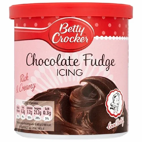 Betty Crocker Rich & Creamy Chocolate Fudge Frosting 415 g