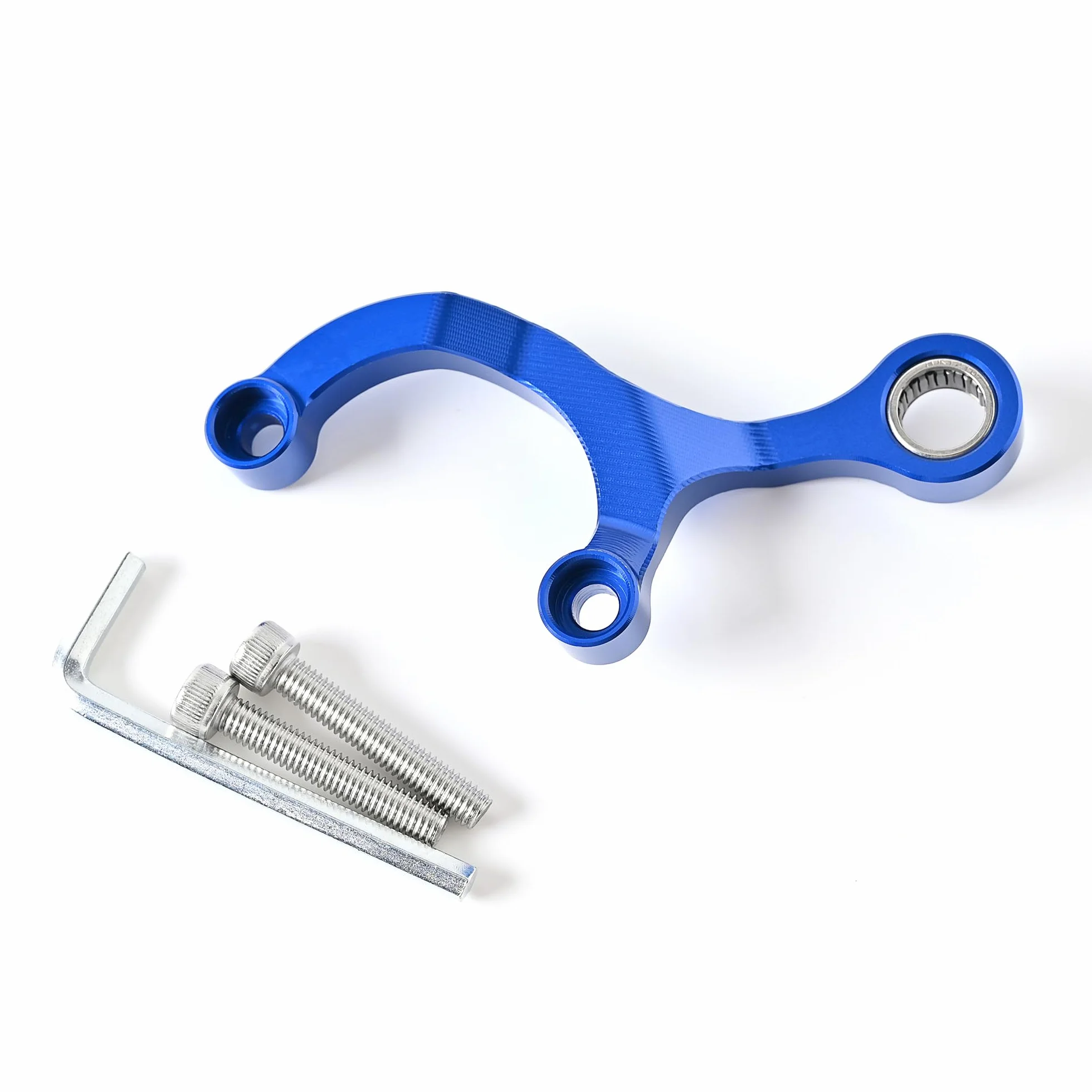 Aluminiowy niebieski stabilizator zmiany biegów Compatible with Yamaha Tenere 700/XTZ700, Tenere 700 Rally Edition 2020-2024, Tenere 700 World Raid 2022 2023, MT-07, MT07 Tracer (niebieski)