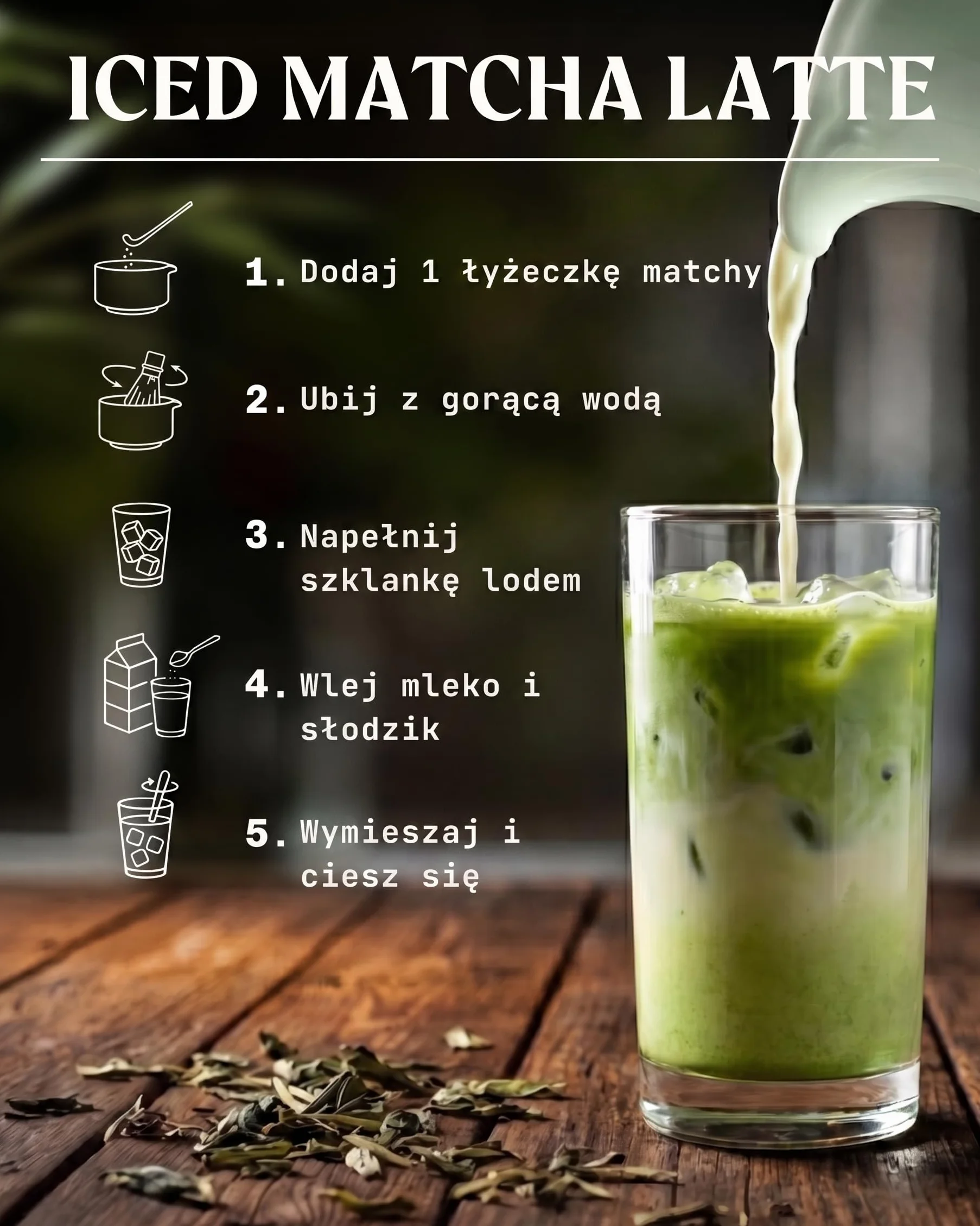 NaturaleBio Premium Matcha w Proszku - 100% Organiczna Japońska Herbata Zielona USDA - 113g (4oz) - Ceremonialny Gatunek dla Smoothie, Latte, Wypieków