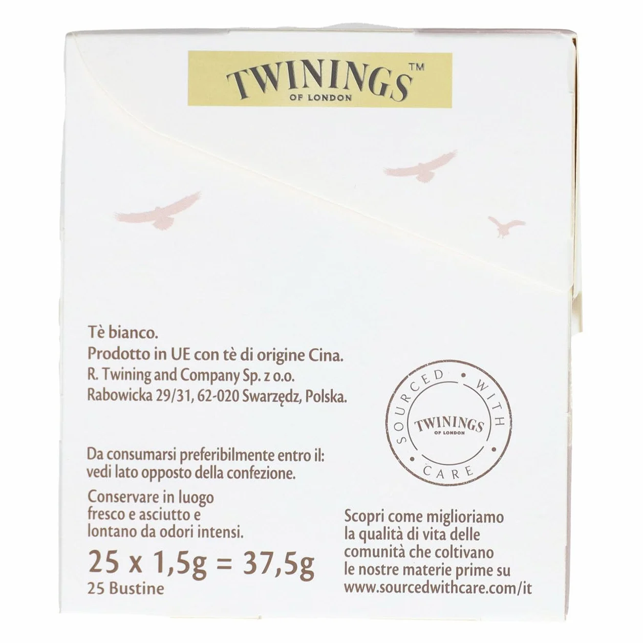 Twinings Pure White Tea, 25 filtrów, biała herbata