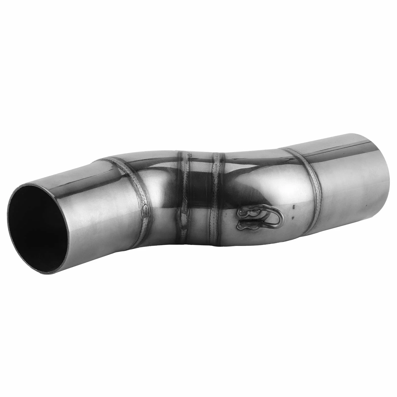 Yctze motocykl wydechowy środkowy łącznik rura ze stali nierdzewnej pasuje do Benelli TRK 502X 2018-2020 1 x środkowa rura wydechowa 2 x szekla sprężynowa
