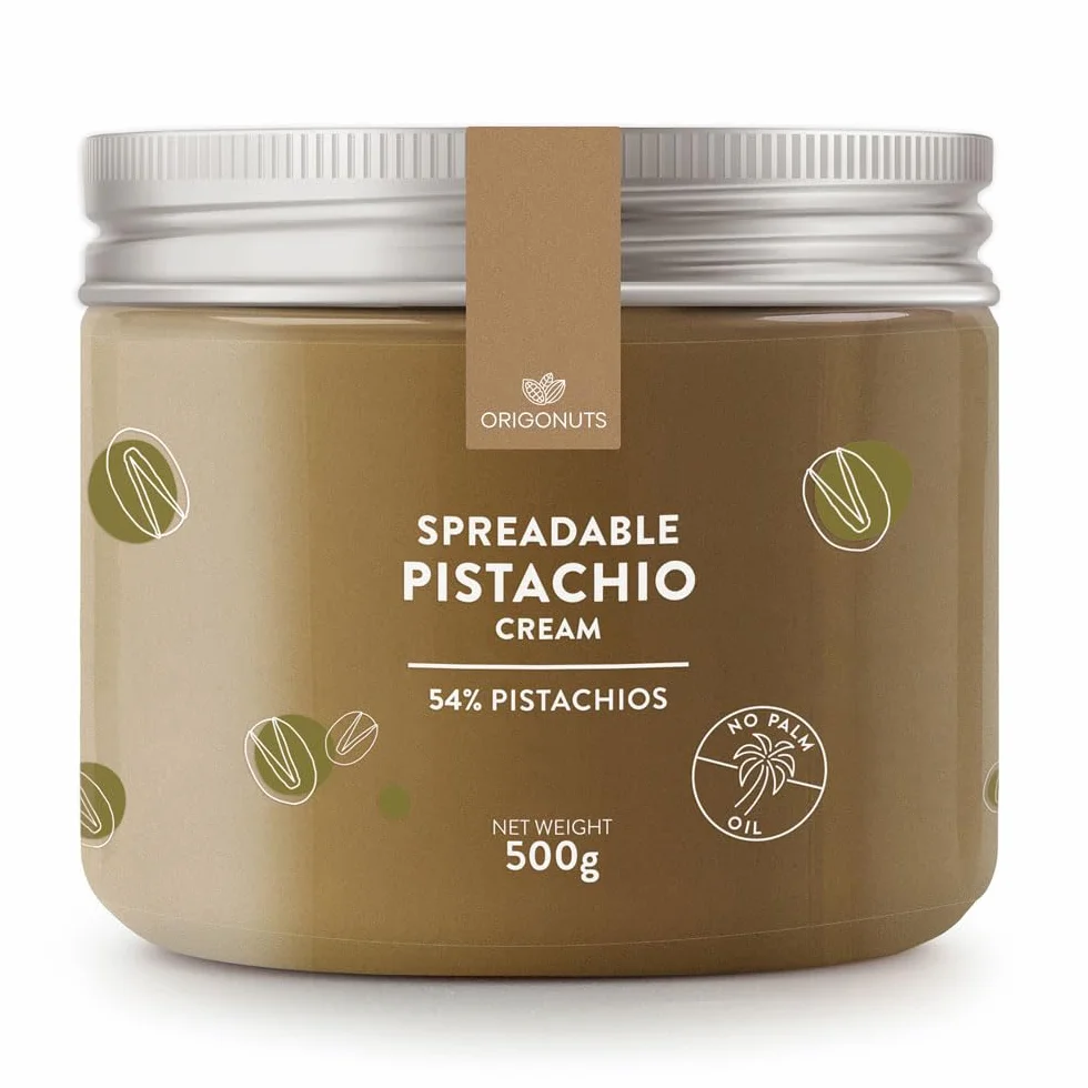 ORIGONUTS Krem Pistacjowy Pasta Pistacjowa 54% pistacji 500g